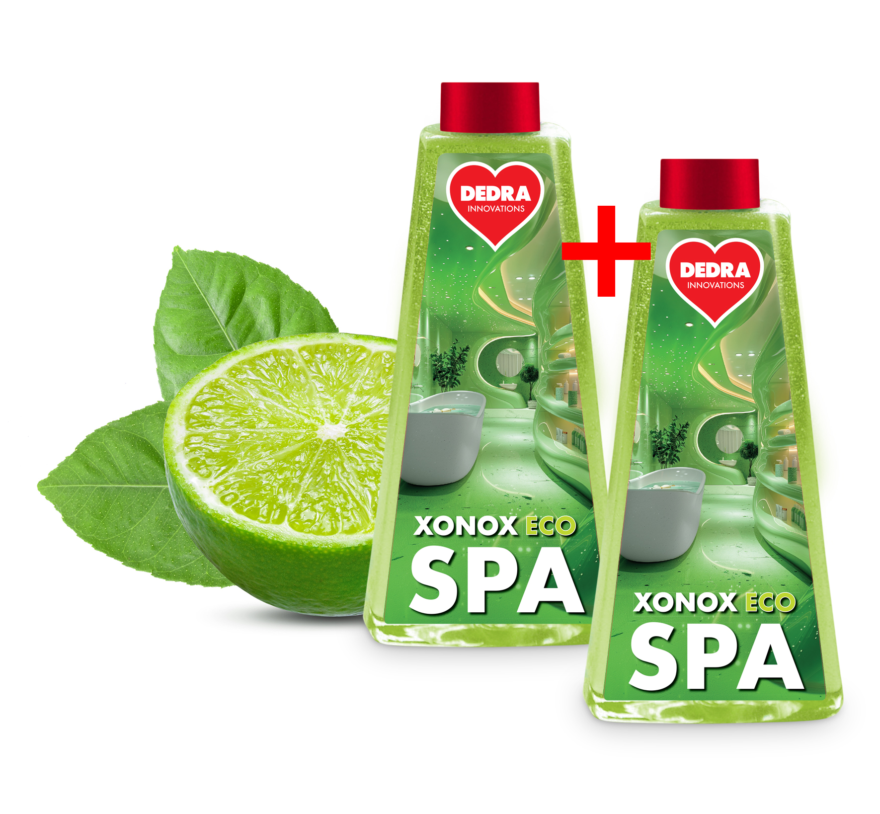 Levně 2× XONOX SPA | Extra silný pěnový čistič koupelny | vodoodpudivý efekt & ECO složení | 2 x 500 ml (náhradní náplně bez rozprašovače)