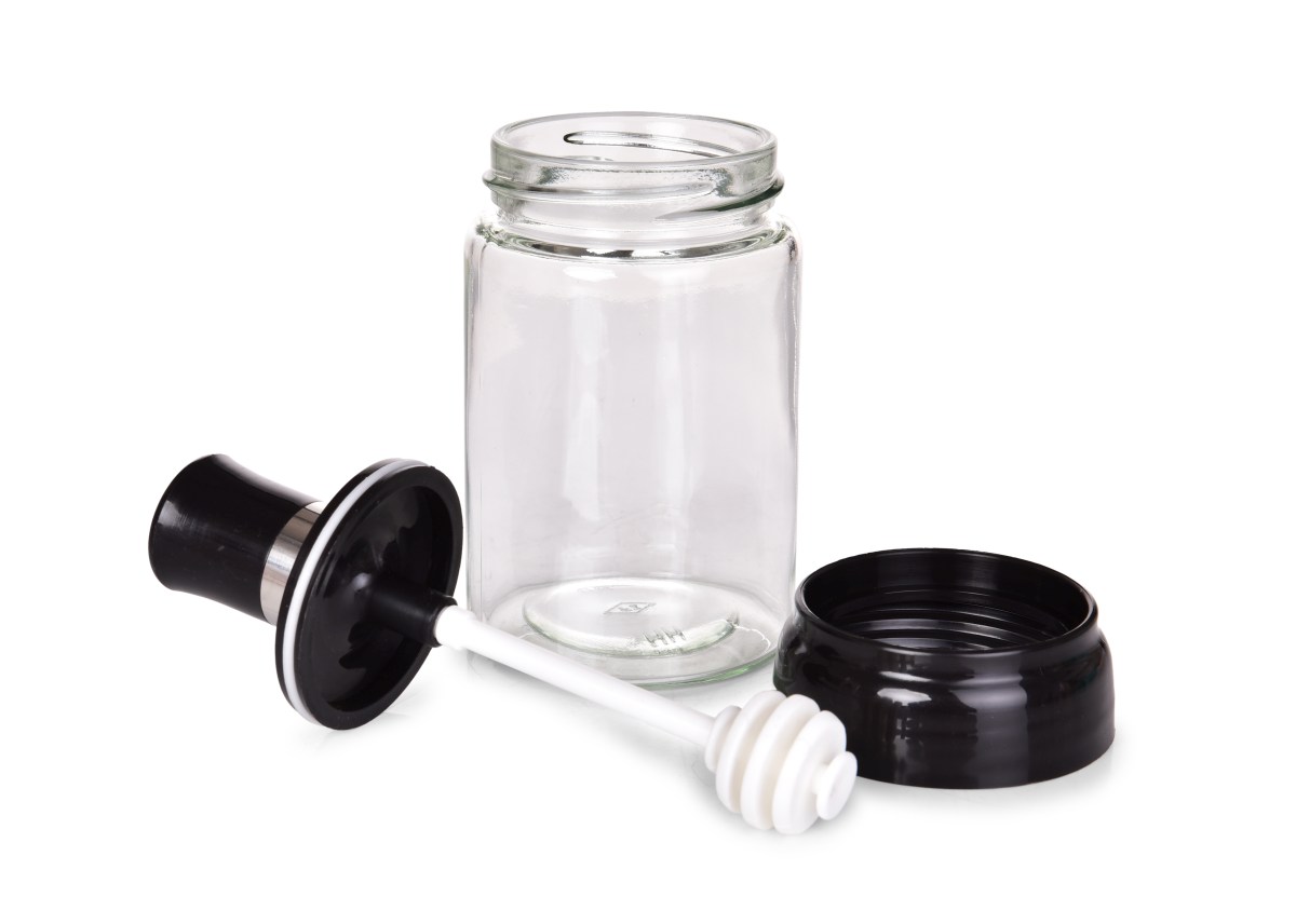 MEDOMAT Sklenená dóza na med 250 ml