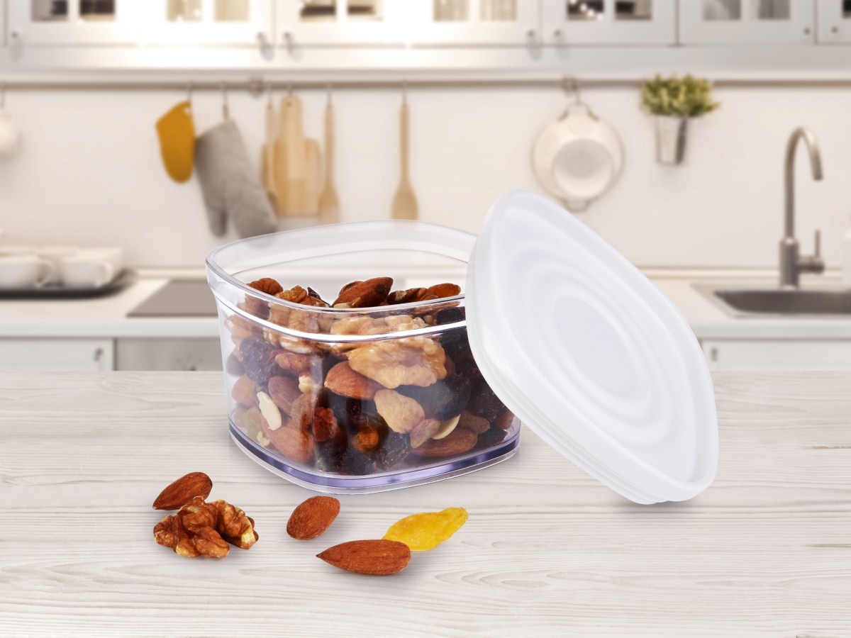 HERMETIC dóza na sypké potraviny 220 ml so silikónovým tesnením