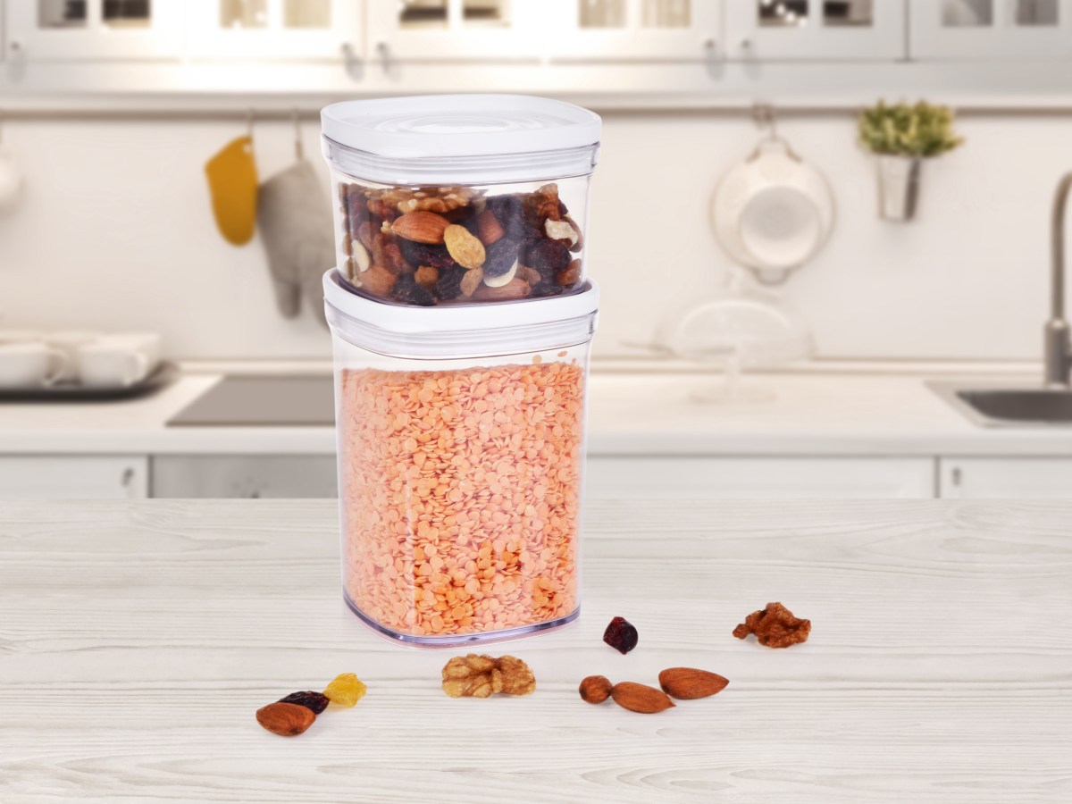 HERMETIC dóza na sypké potraviny 220 ml so silikónovým tesnením