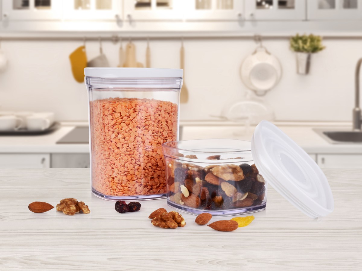 HERMETIC dóza na sypké potraviny 220 ml so silikónovým tesnením