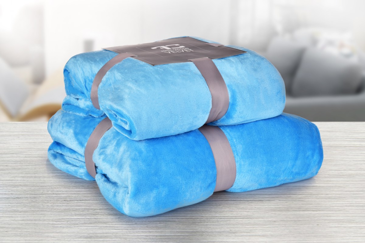 LAGOON VELVET prikrývka