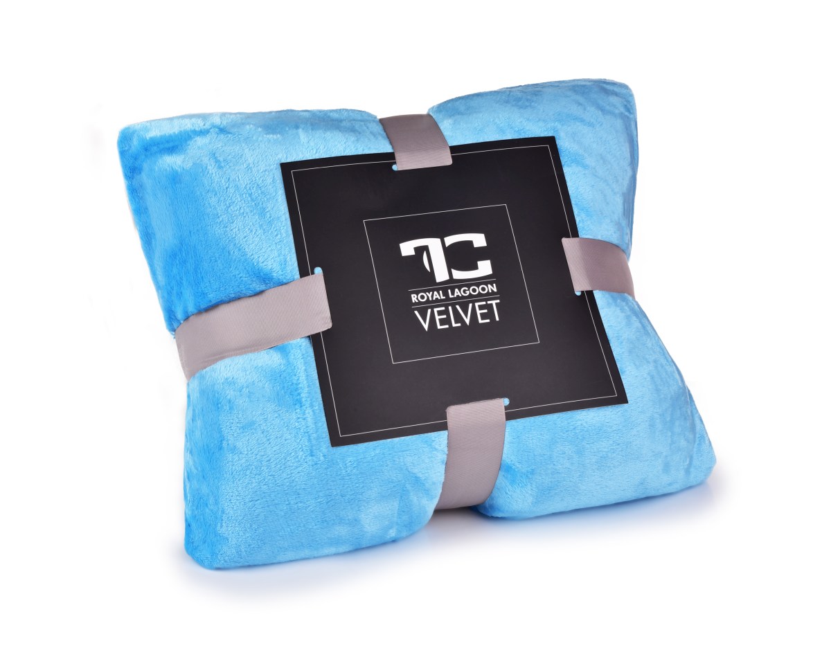 LAGOON VELVET prikrývka