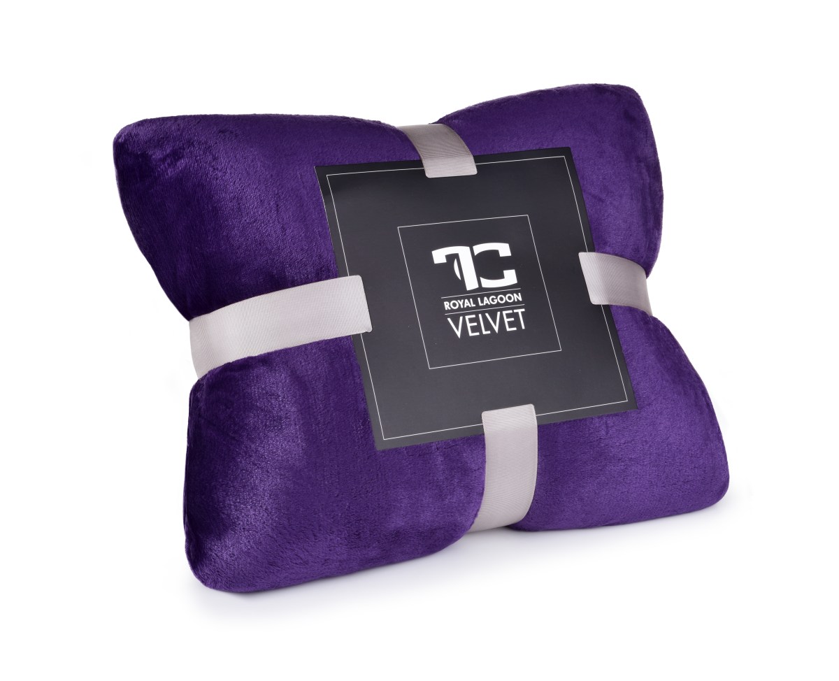 LAGOON VELVET prikrývka