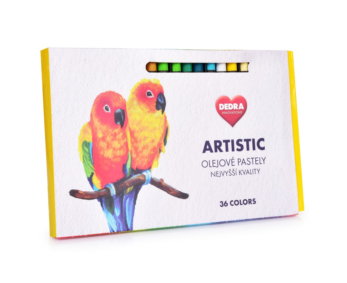 36 ks umeleckých olejových pastelov najvyššej kvality ARTISTIC