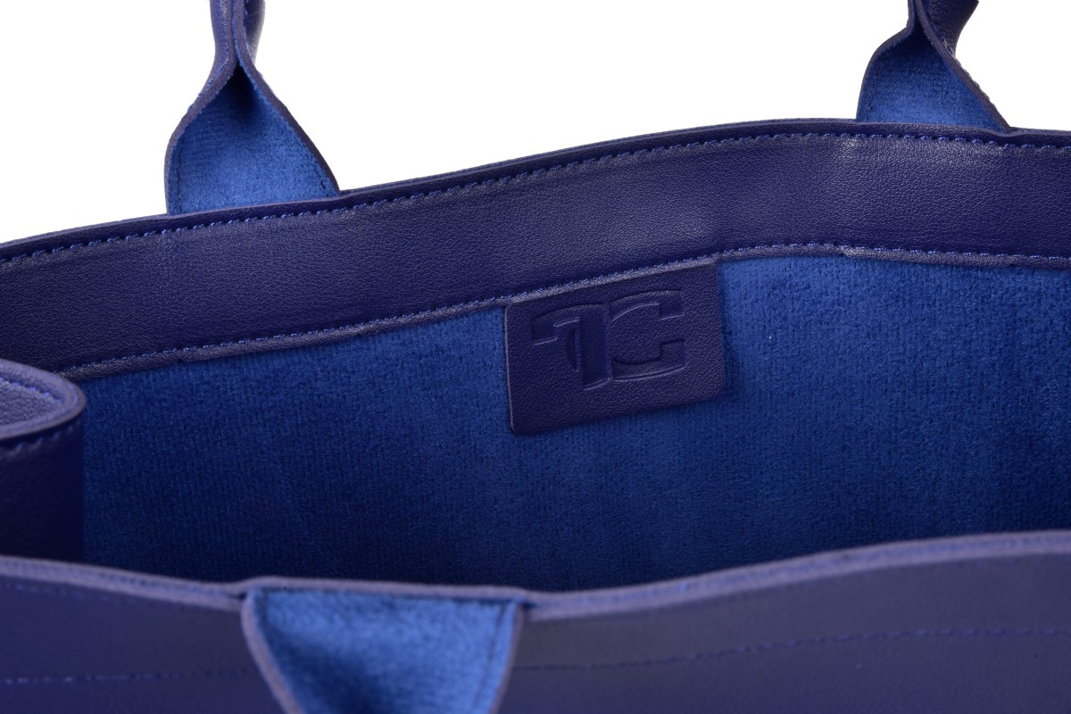 FC SHOPPER BAG elegantná taška s pruhmi