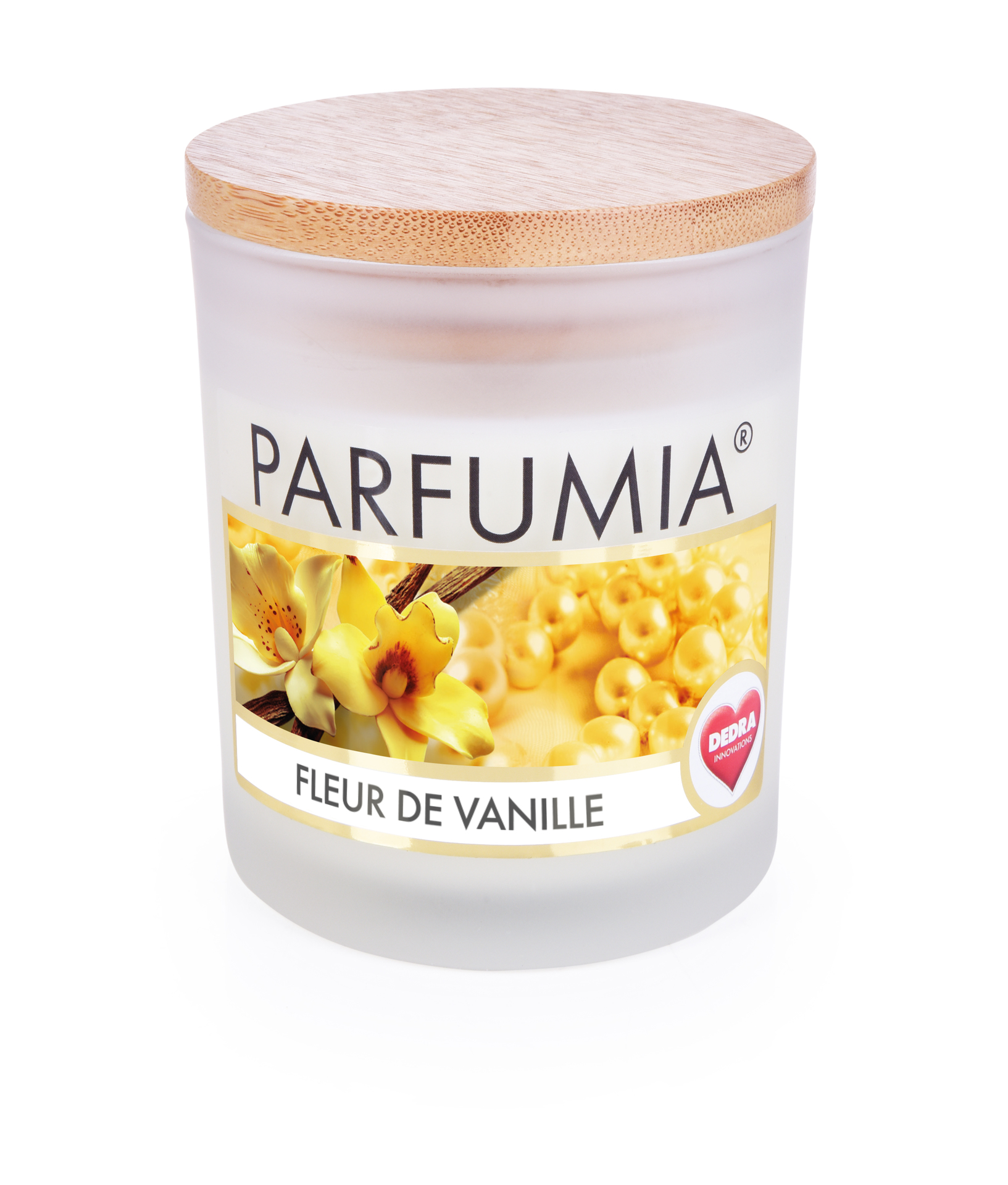 Sójová vonná EKO sviečka PARFUMIA® FLEUR DE VANILLE