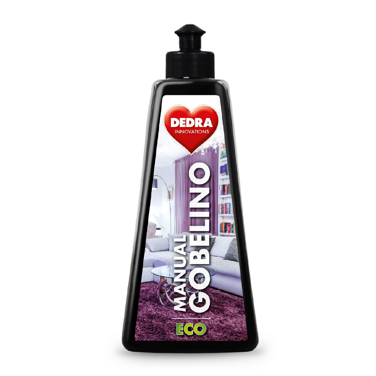 Pěnivý EKO šampon na RUČNÍ čištění koberců a čalounění Eco gobelino manual