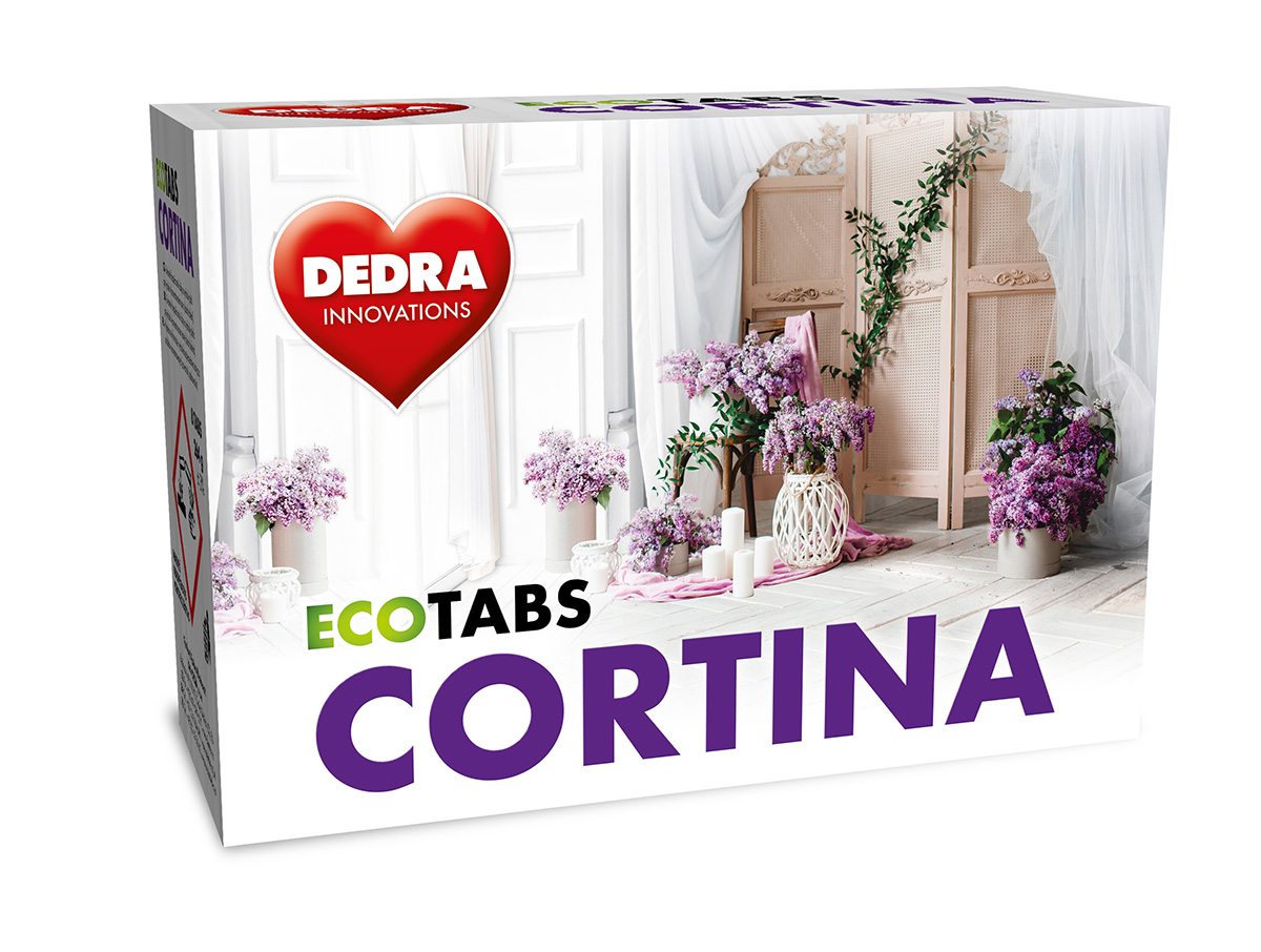 EKO pracie tablety na záclony, krajky a bielu spodnú bielizeň ECOTABS CORTINA