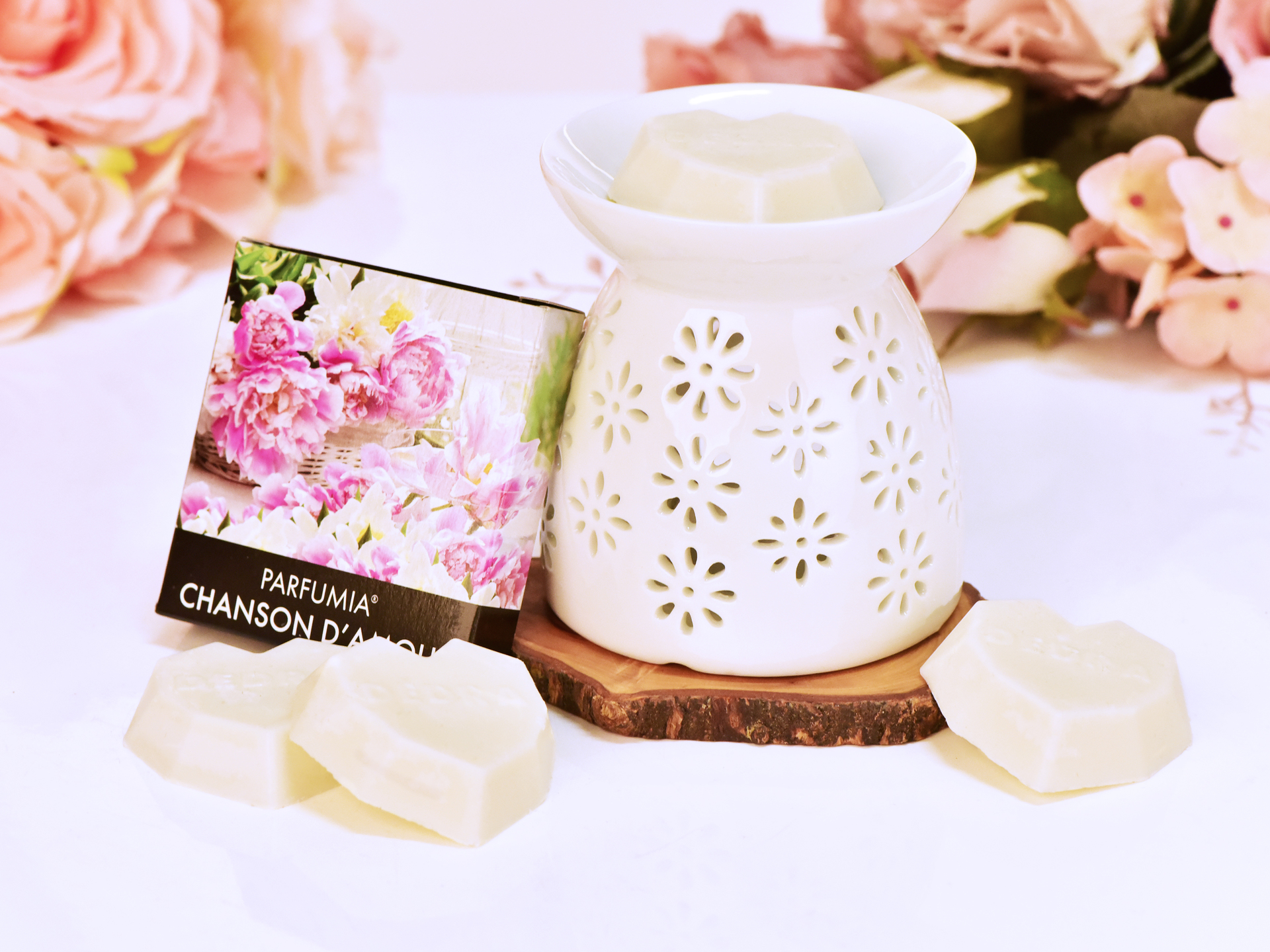 CHANSON D’AMOUR sójový vosk do aromalampy PARFUMIA®