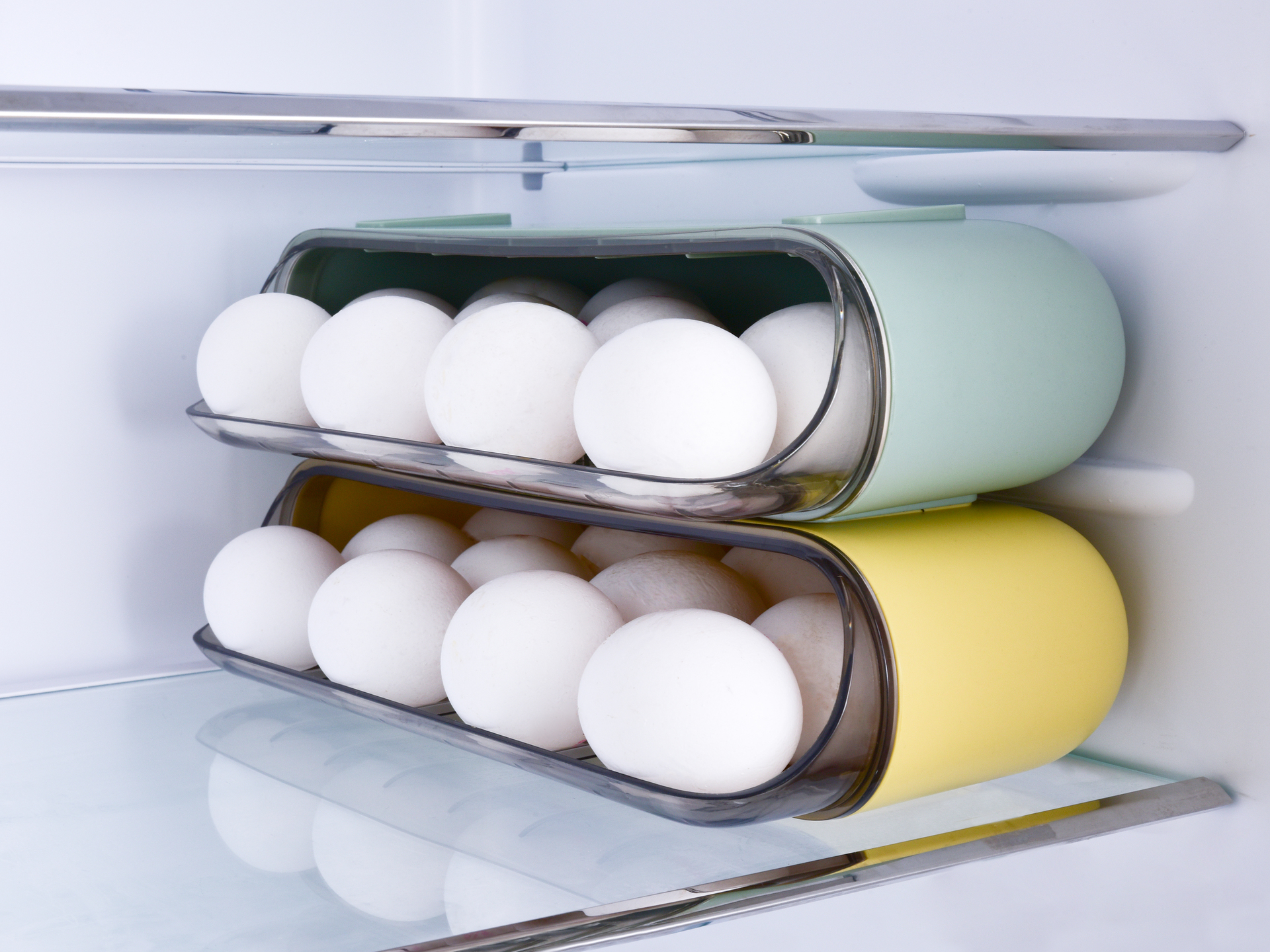 EGGY samospádový box na vajíčka