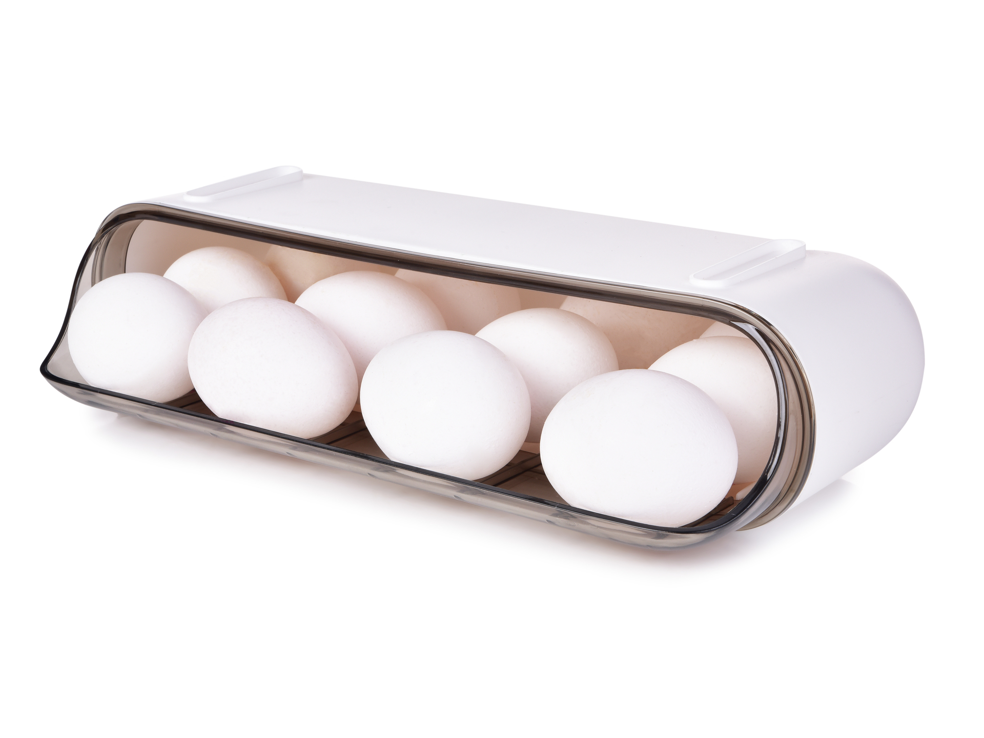 Dedra Stohovatelný box na vajíčka Vejcopád, až na 12 ks vajec bílý