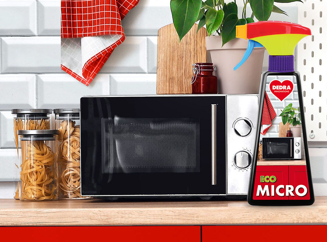 MICRO penový čistič na mikrovlnné a parné rúry