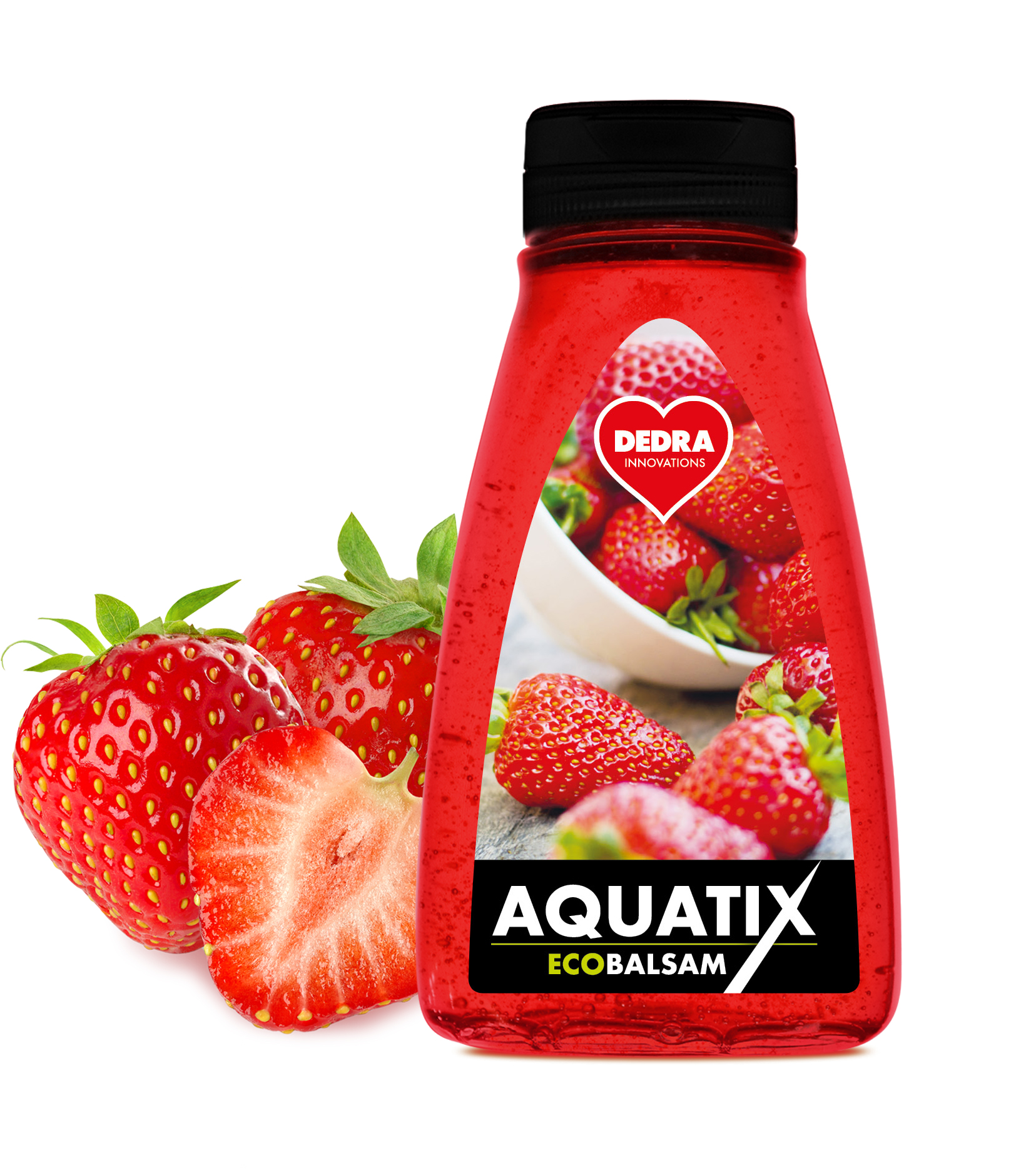 EKO koncentrát na ruční mytí nádobí, Ecobalsam aquatix jahody