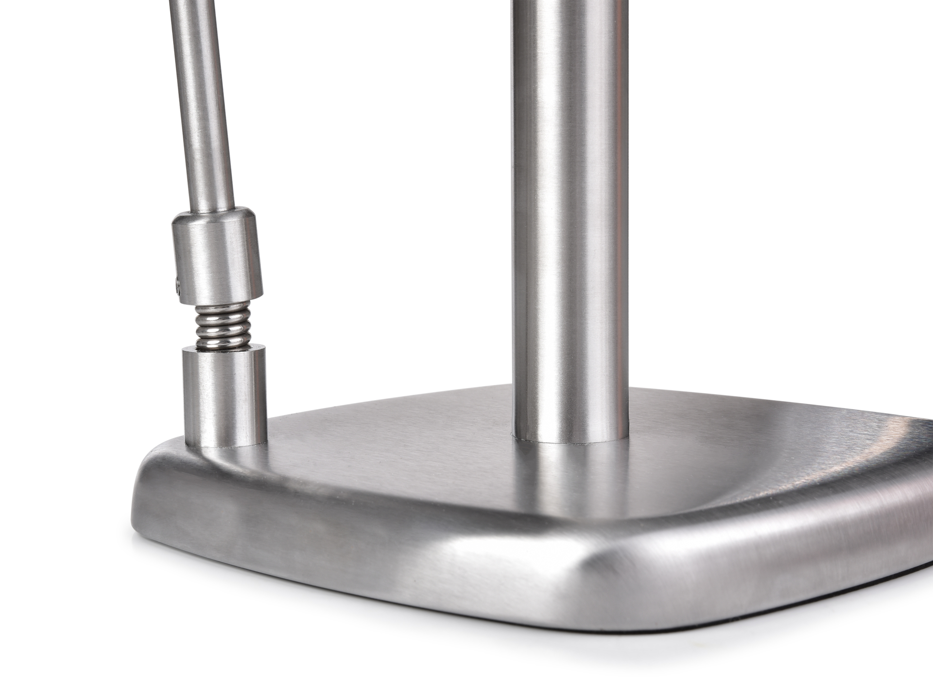 UTERKODRŽIAK masívny nerezový stojan na kuchynské utierky s prítlačným ramenom