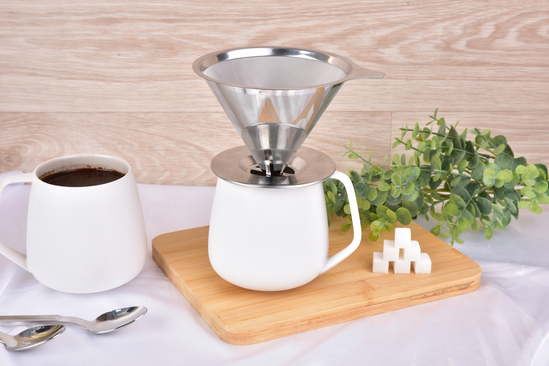 Celonerezový DRIPPER - filter na prípravu prekvapkávanej kávy