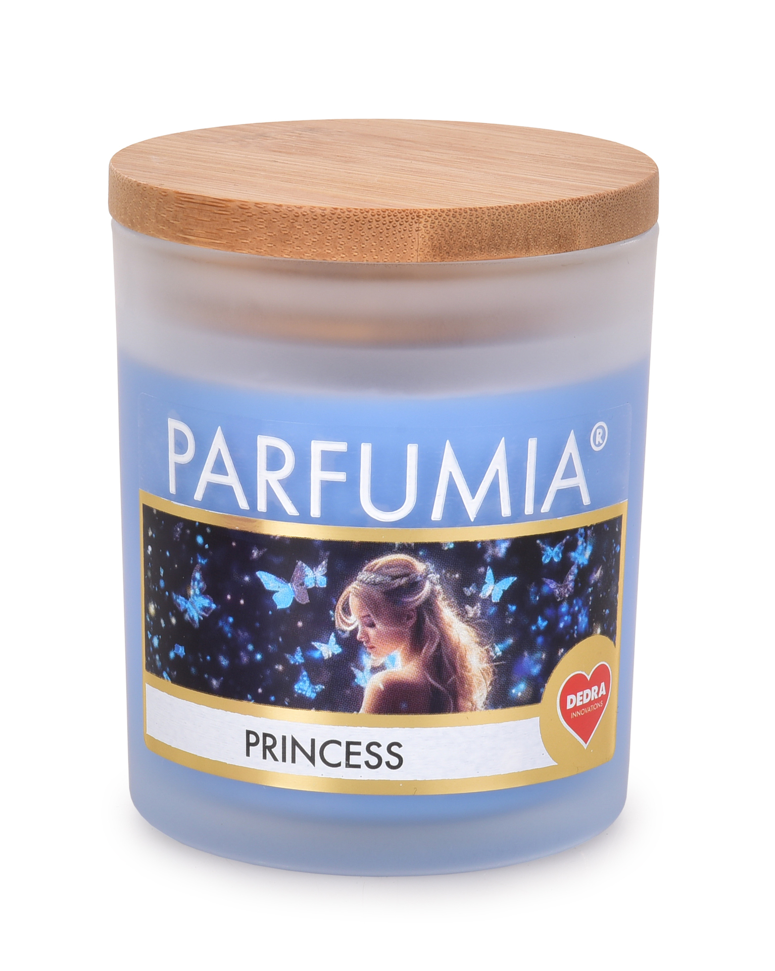 PRINCESS sójová vonná sviečka PARFUMIA®