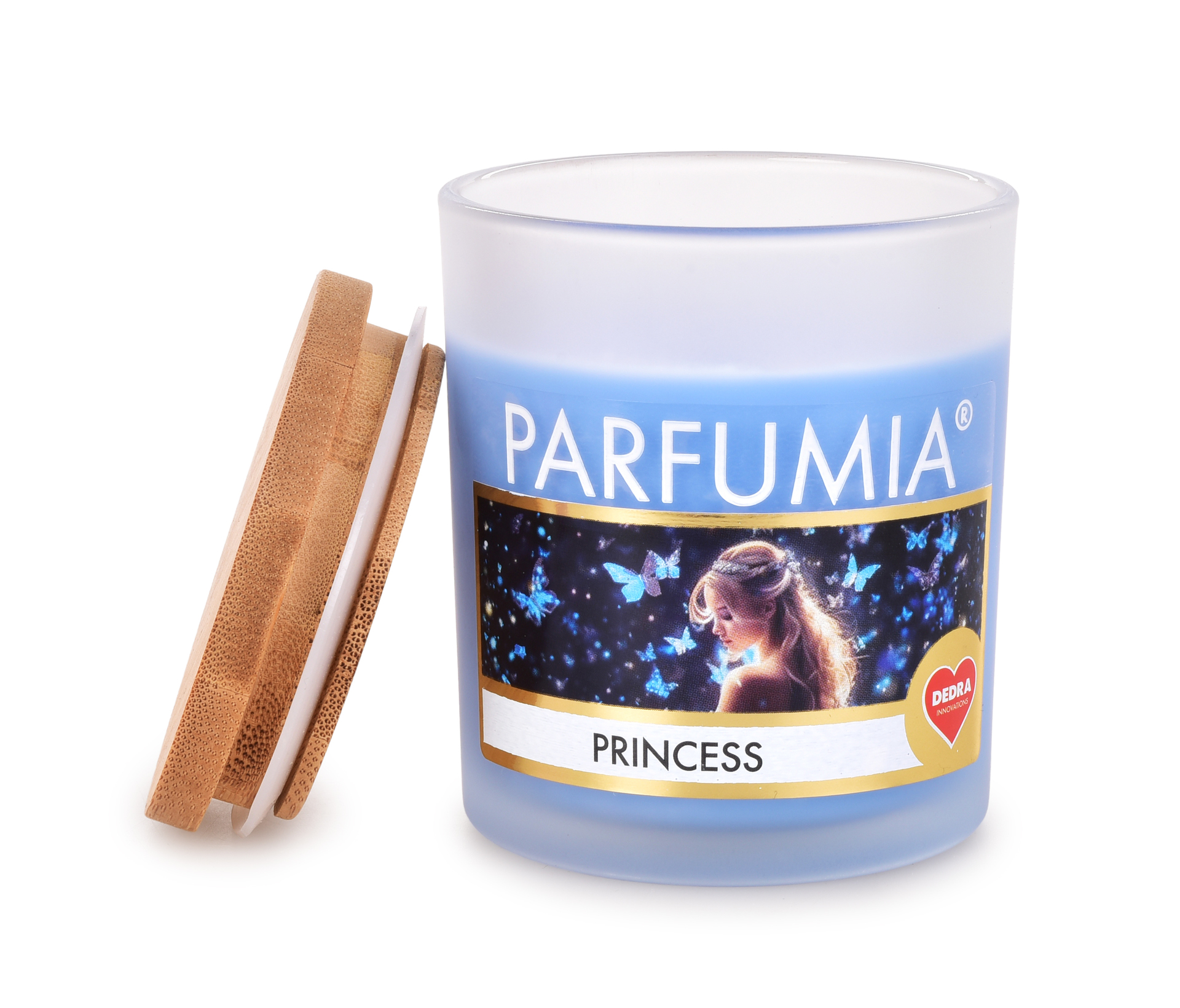 PRINCESS sójová vonná sviečka PARFUMIA®