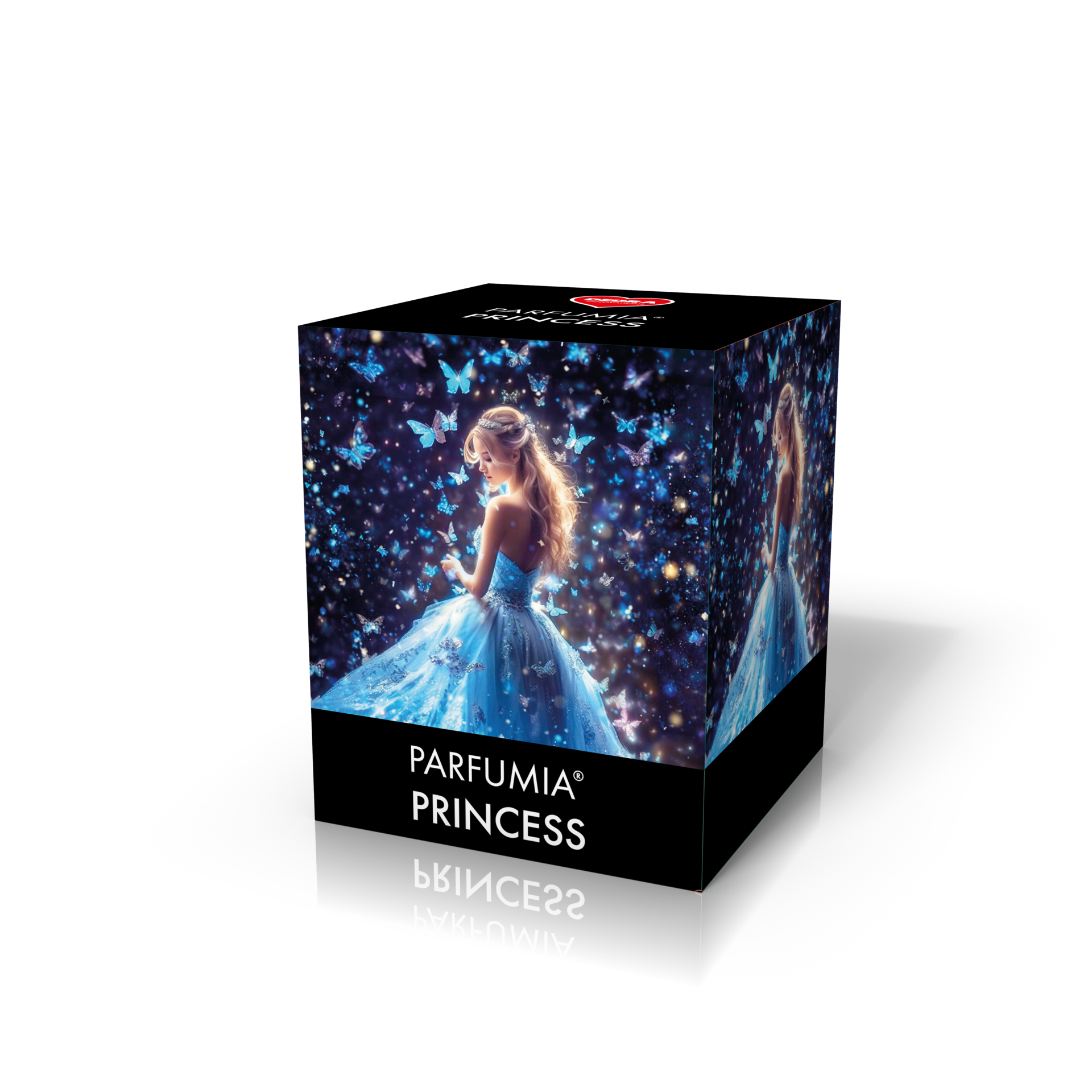 PRINCESS sójová vonná sviečka PARFUMIA®
