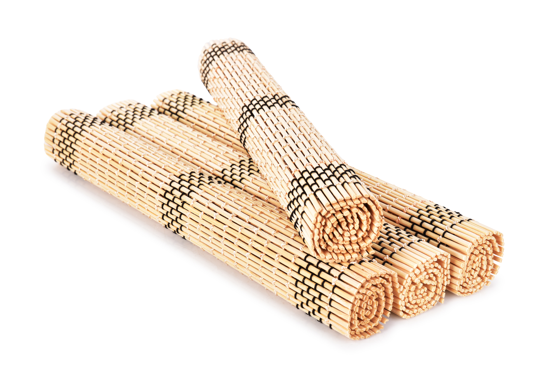 Dedra 4 ks bambusové prostírání GoEco® 44 x 30 cm přírodní