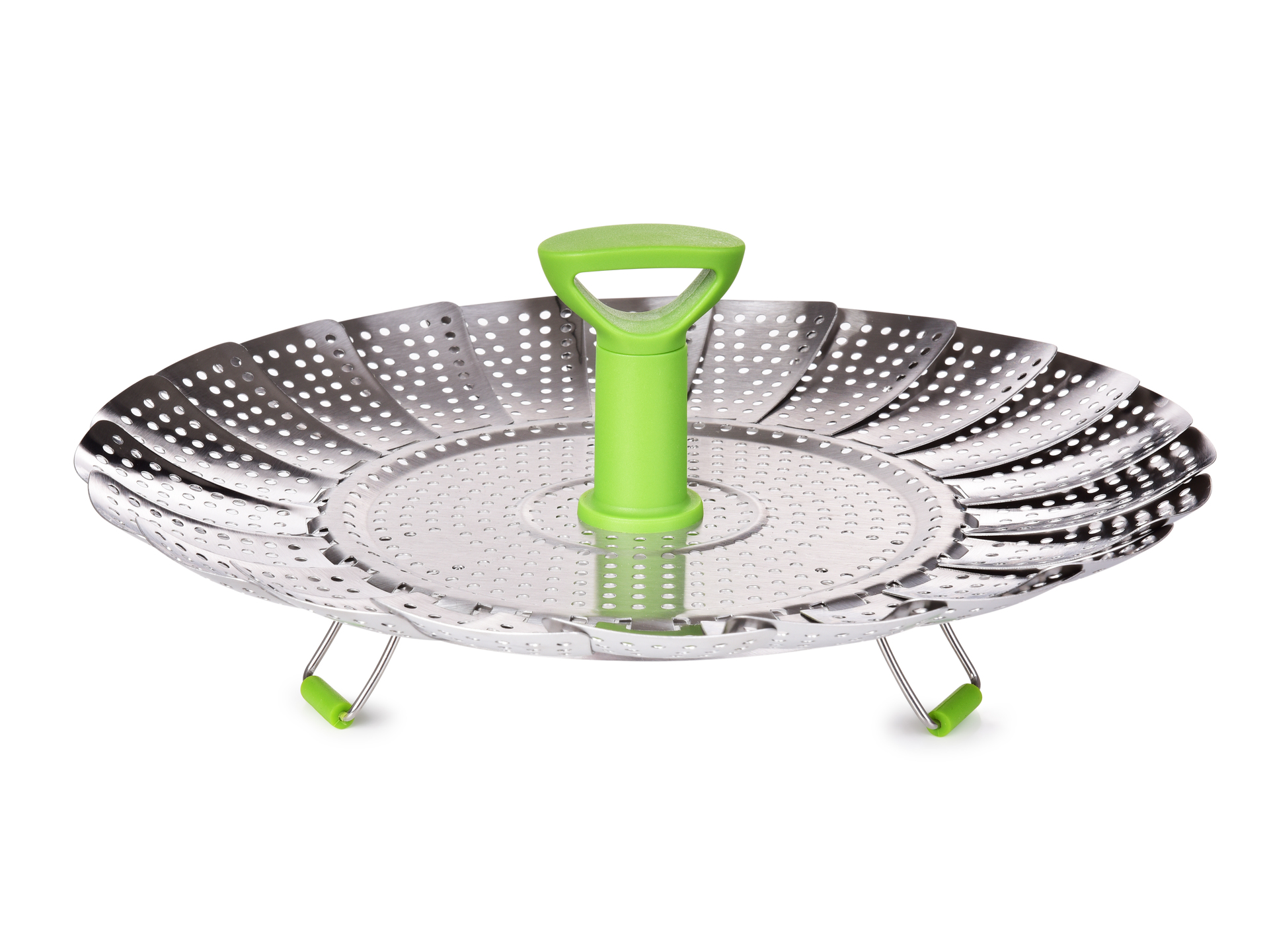 NAPARÁTOR 27 cm nerezový naparovací cedník s teleskopickou rukoväťou