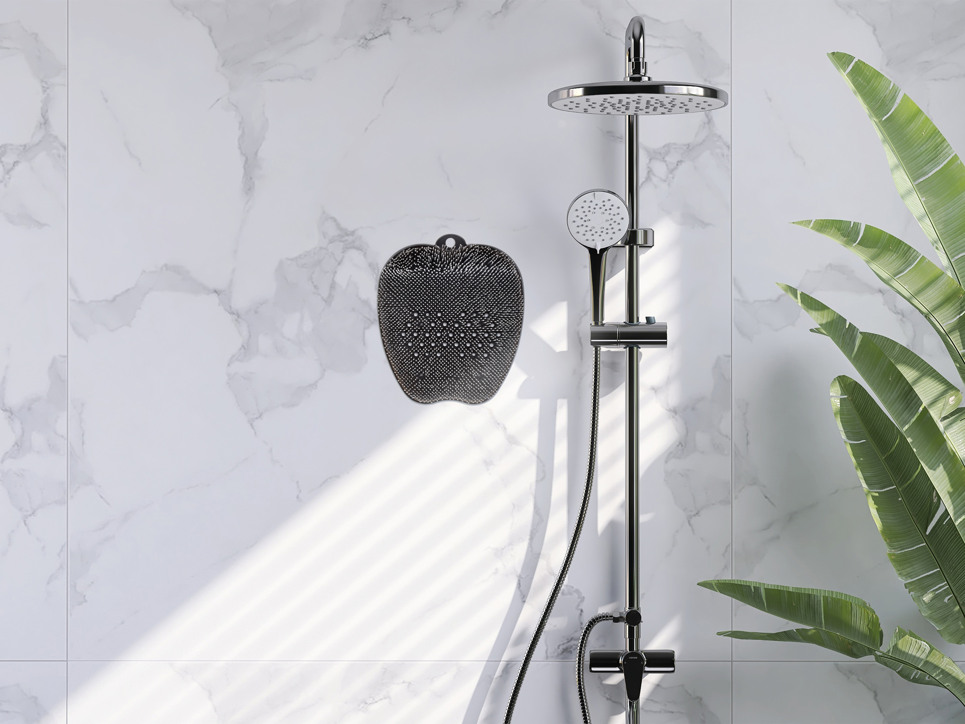 2v1 CHRBÁTKEFA - NOHOKEFA s prísavkami na stenu i podlahu