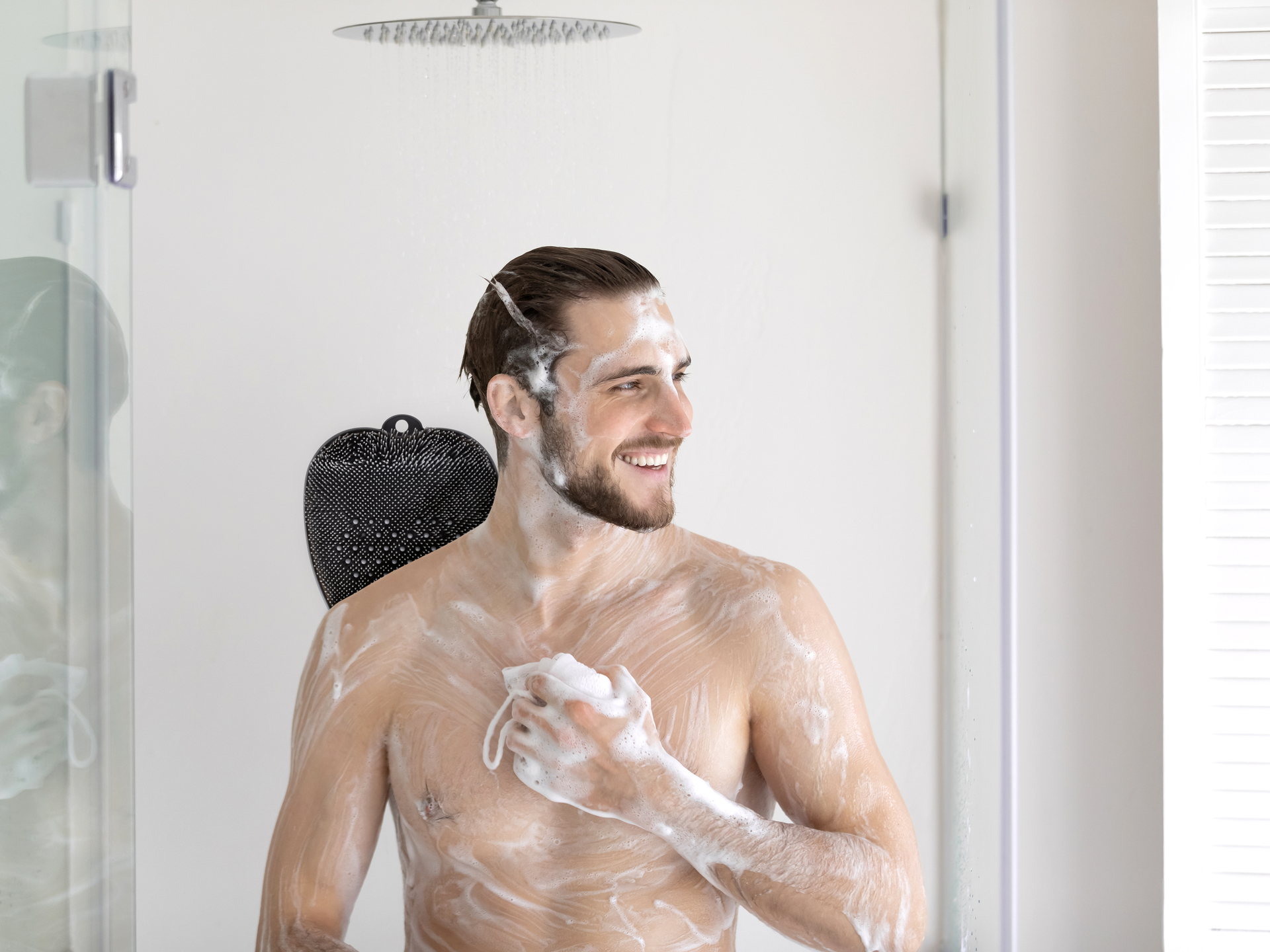 2v1 CHRBÁTKEFA - NOHOKEFA s prísavkami na stenu i podlahu