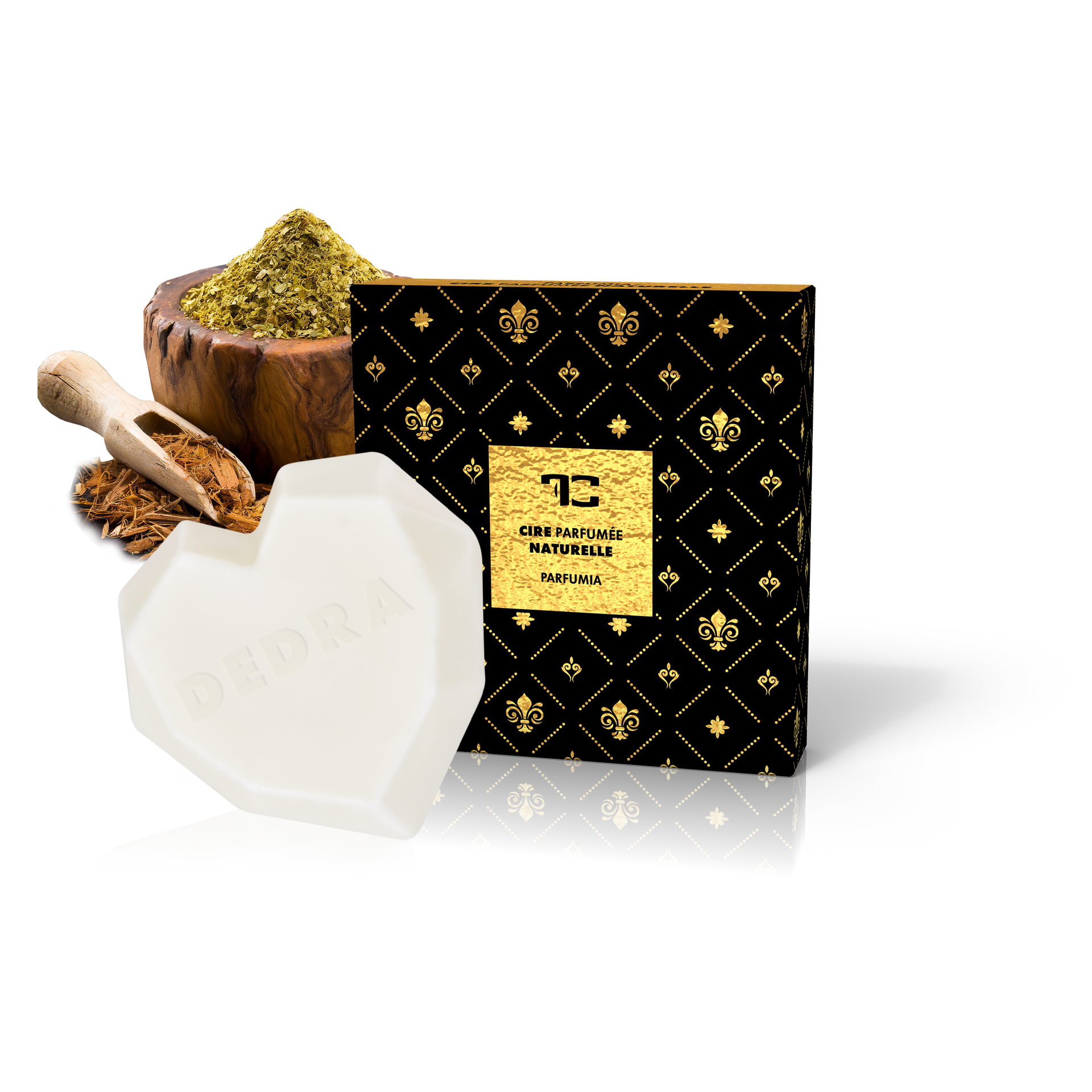 OBSIDIAN BLACK sójový vosk do aromalampy PARFUMIA®