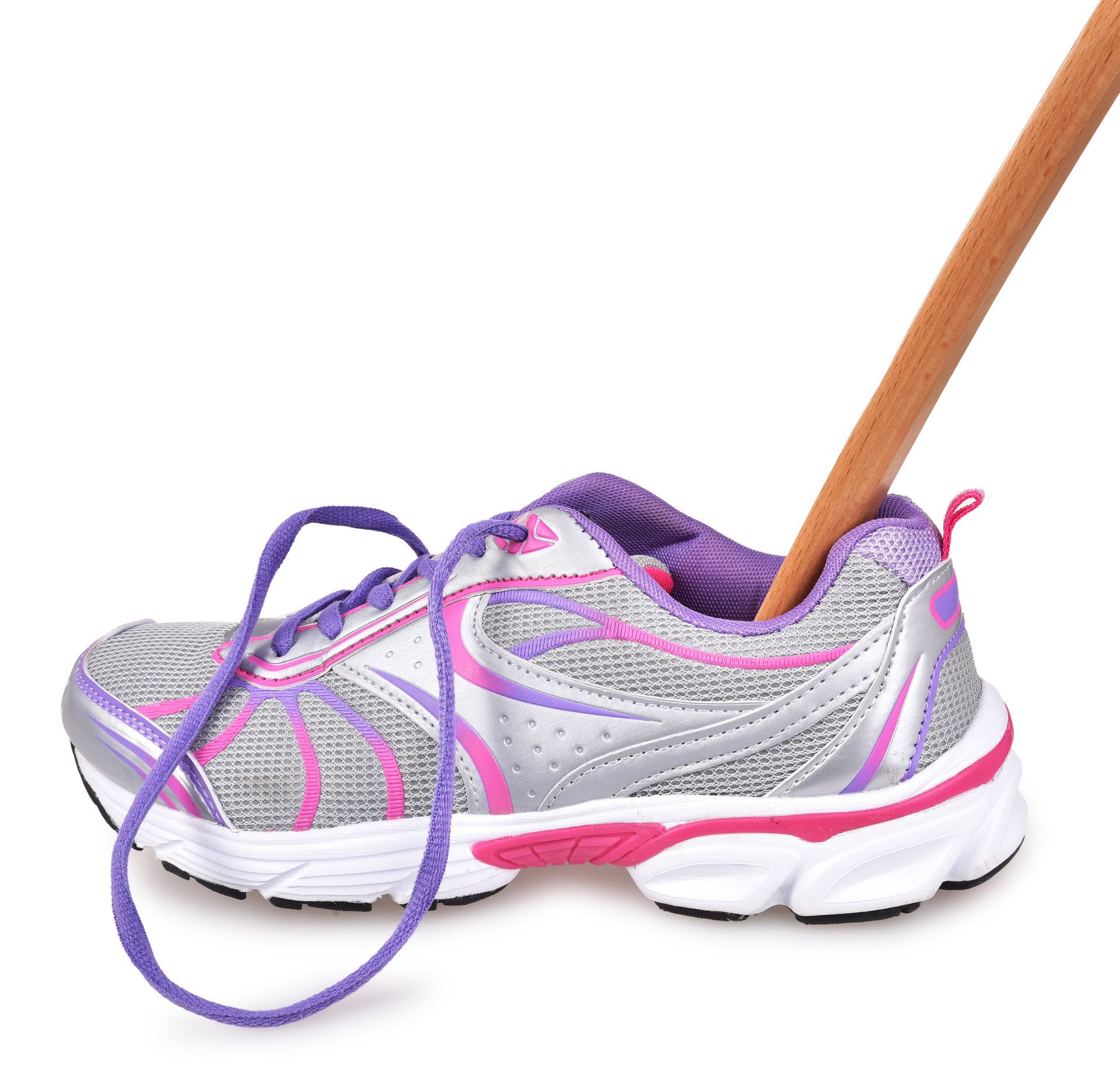 GoEco® dlhá drevená lyžica na obuv