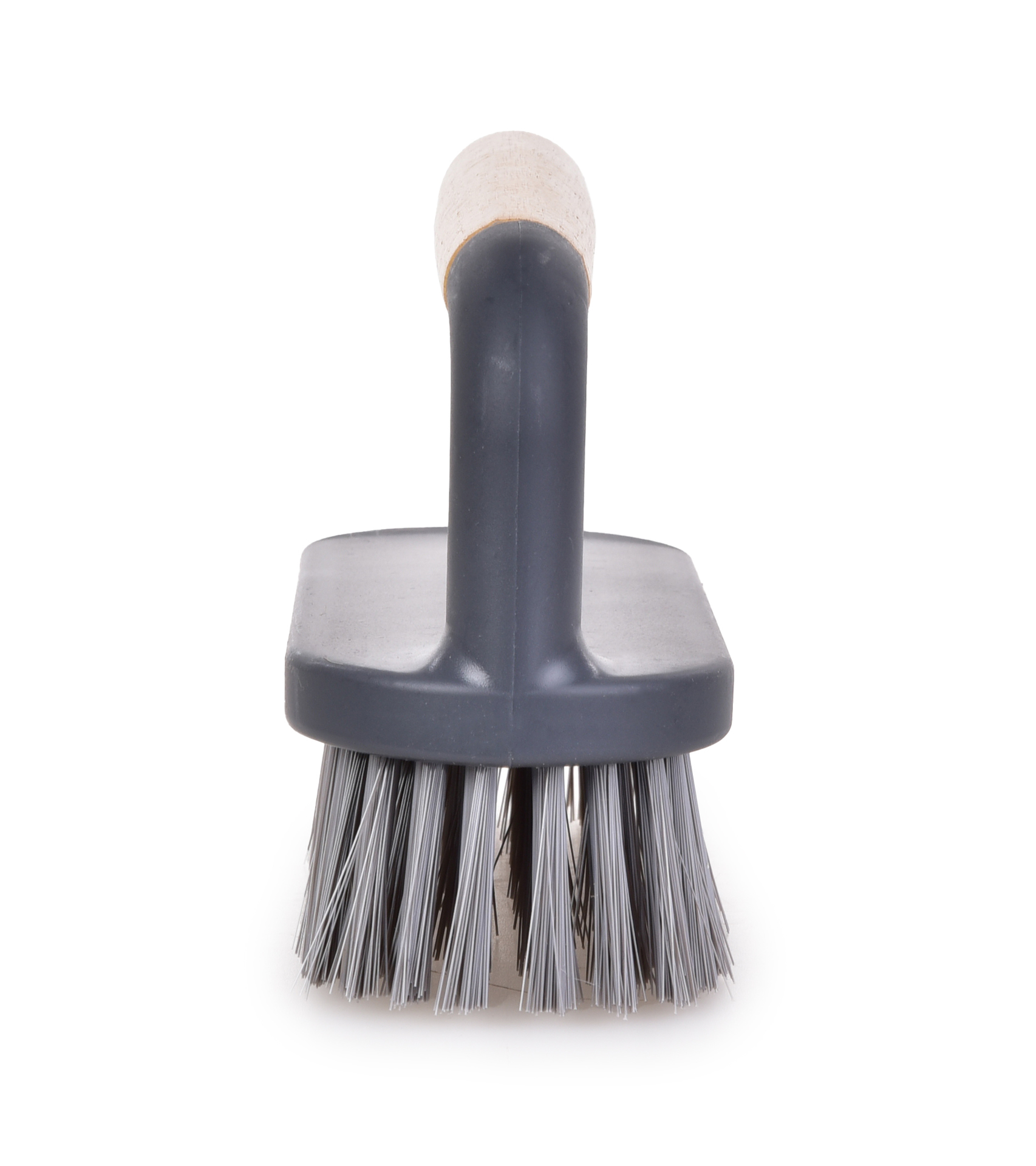 GoEco® BAMBOO kefa na čistenie a upratovanie typ žehlička s bambusovou rukoväťou