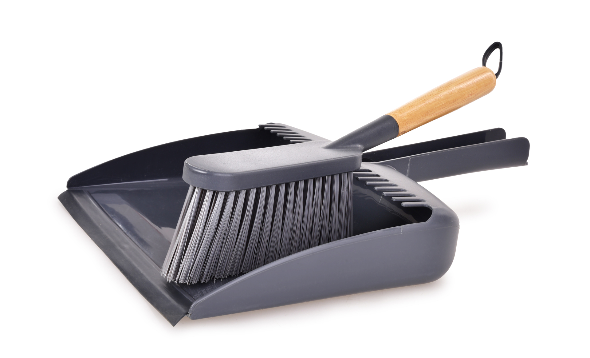 GoEco® BAMBOO lopatka a metlička s bambusovou rukoväťou