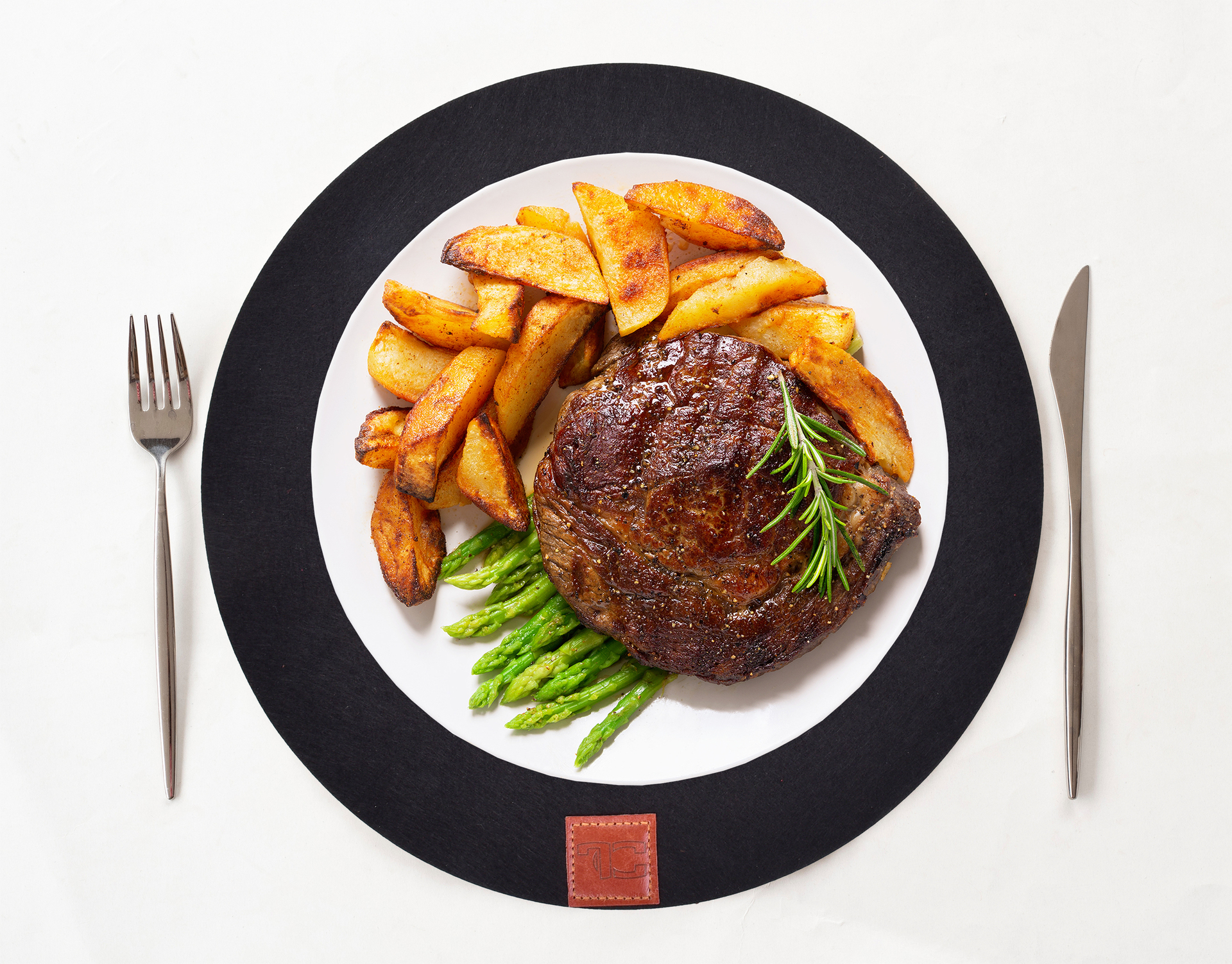 GoEco® sada 12 ks okrúhlych prestieraní z plsti (filcu)