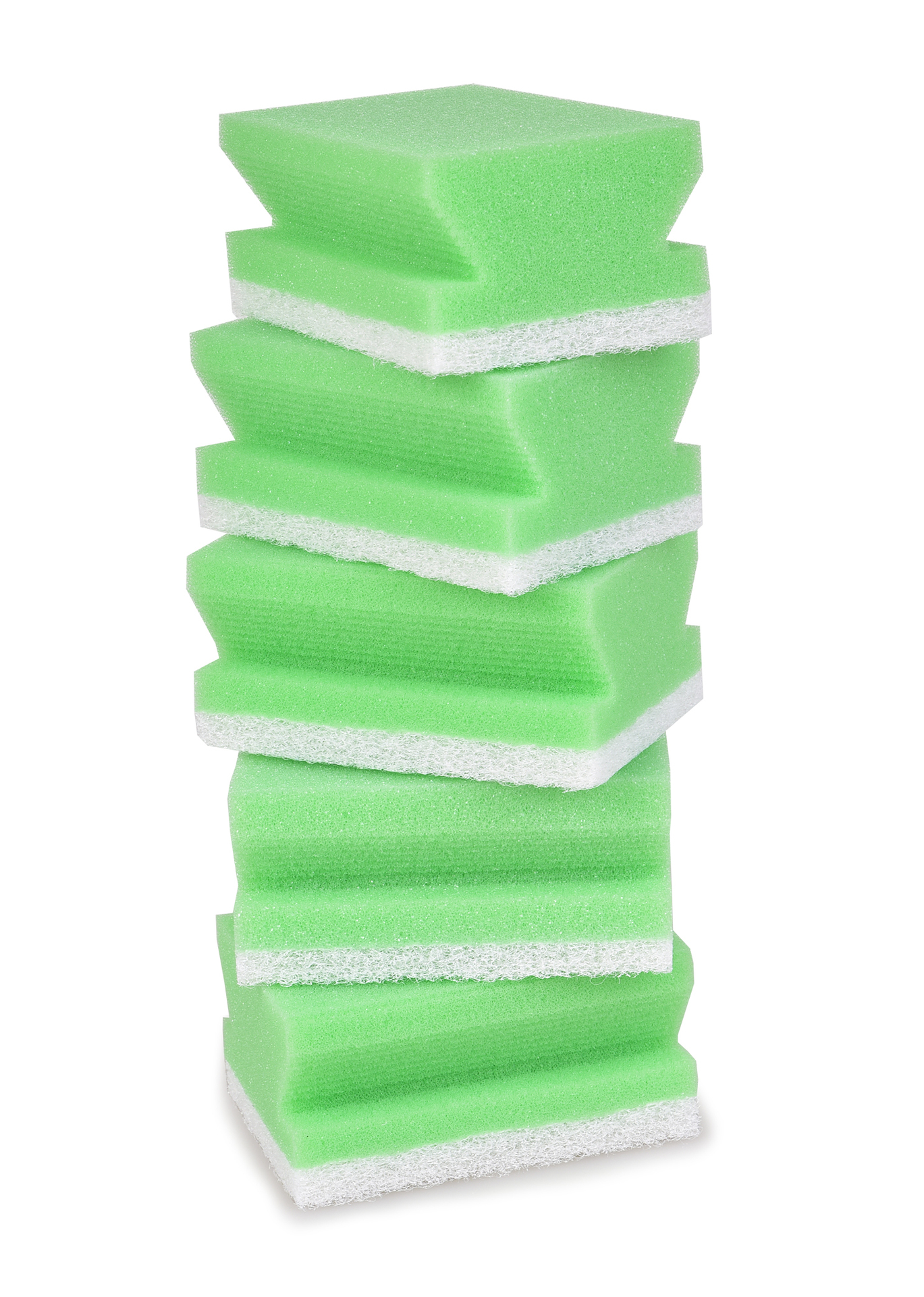 SHINEX 5 ks univerzálne kuchynské hubky s drsnou stranou