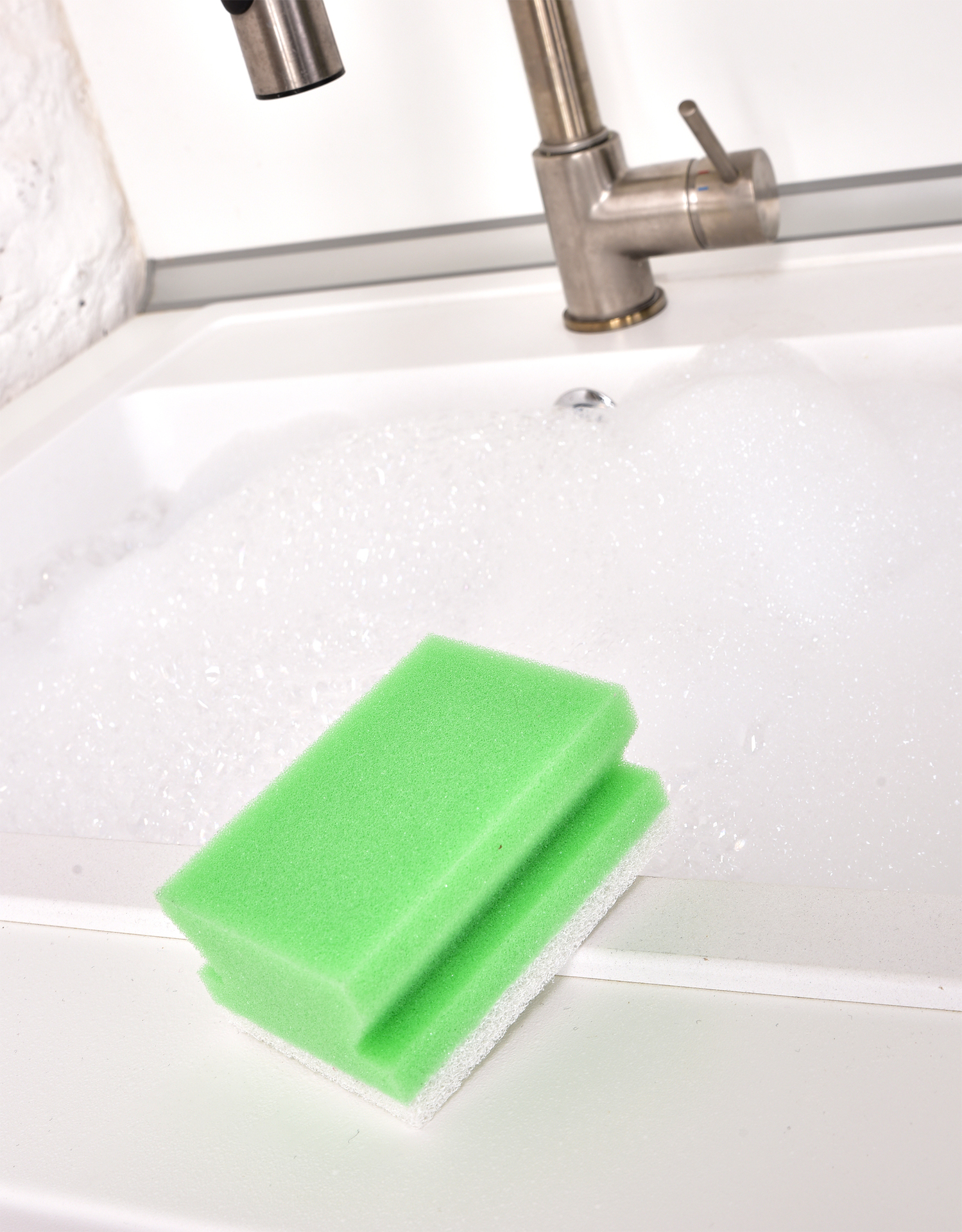 SHINEX 5 ks univerzálne kuchynské hubky s drsnou stranou