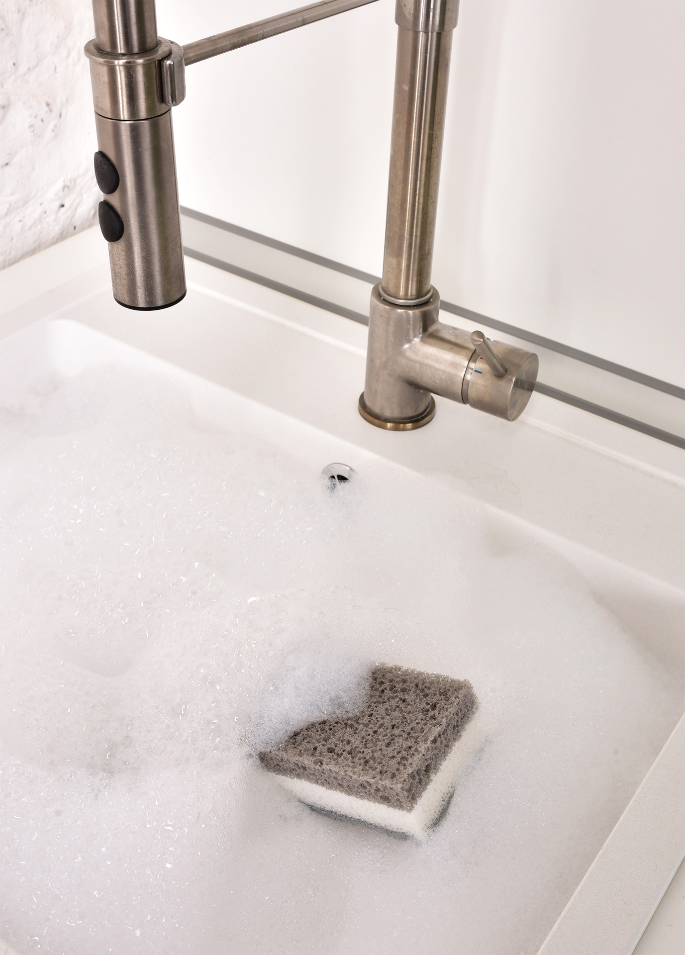 SHINEX 5 ks univerzálne kuchynské hubky s drsnou stranou