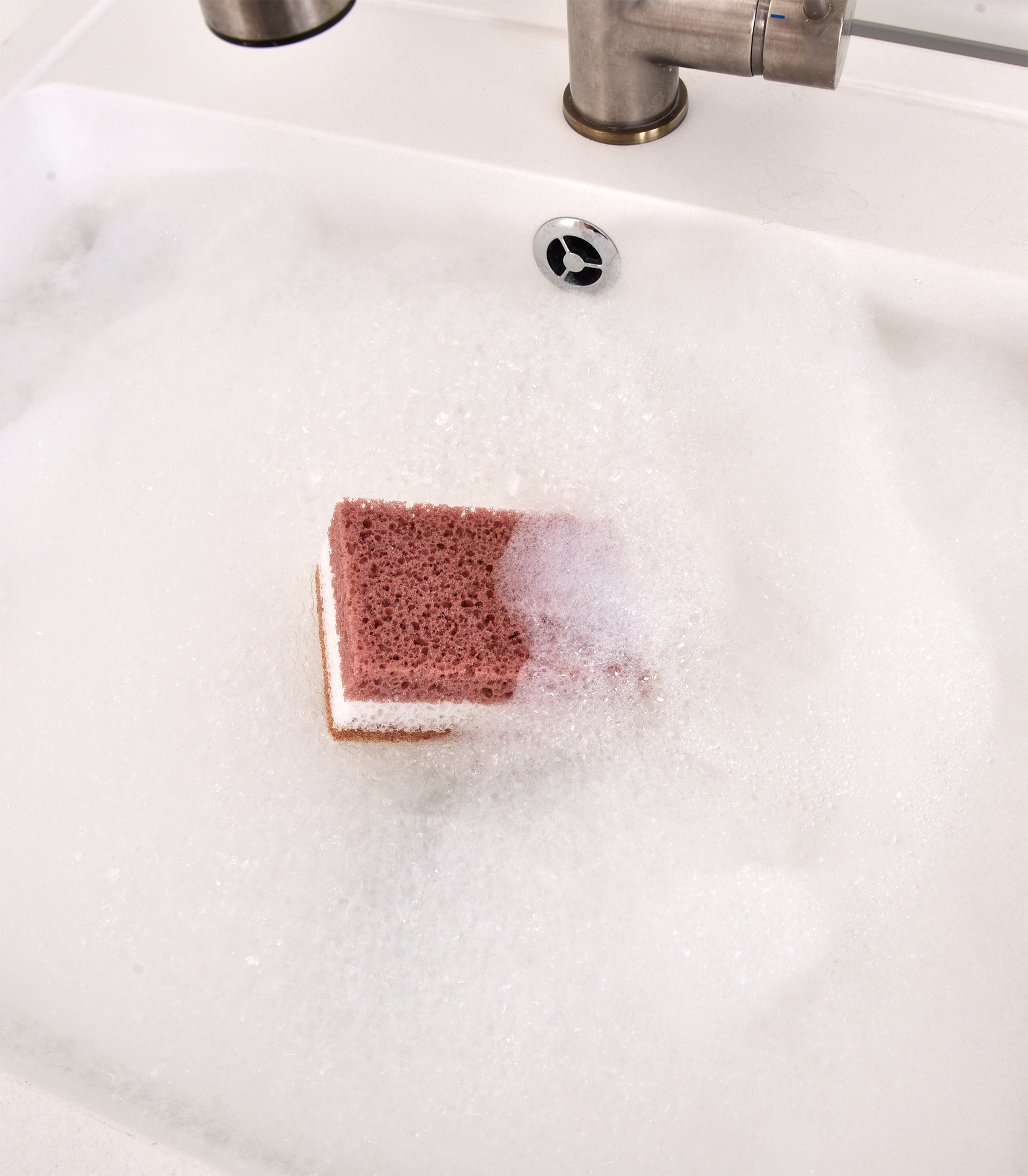 SHINEX 5 ks univerzálne kuchynské hubky s drsnou stranou