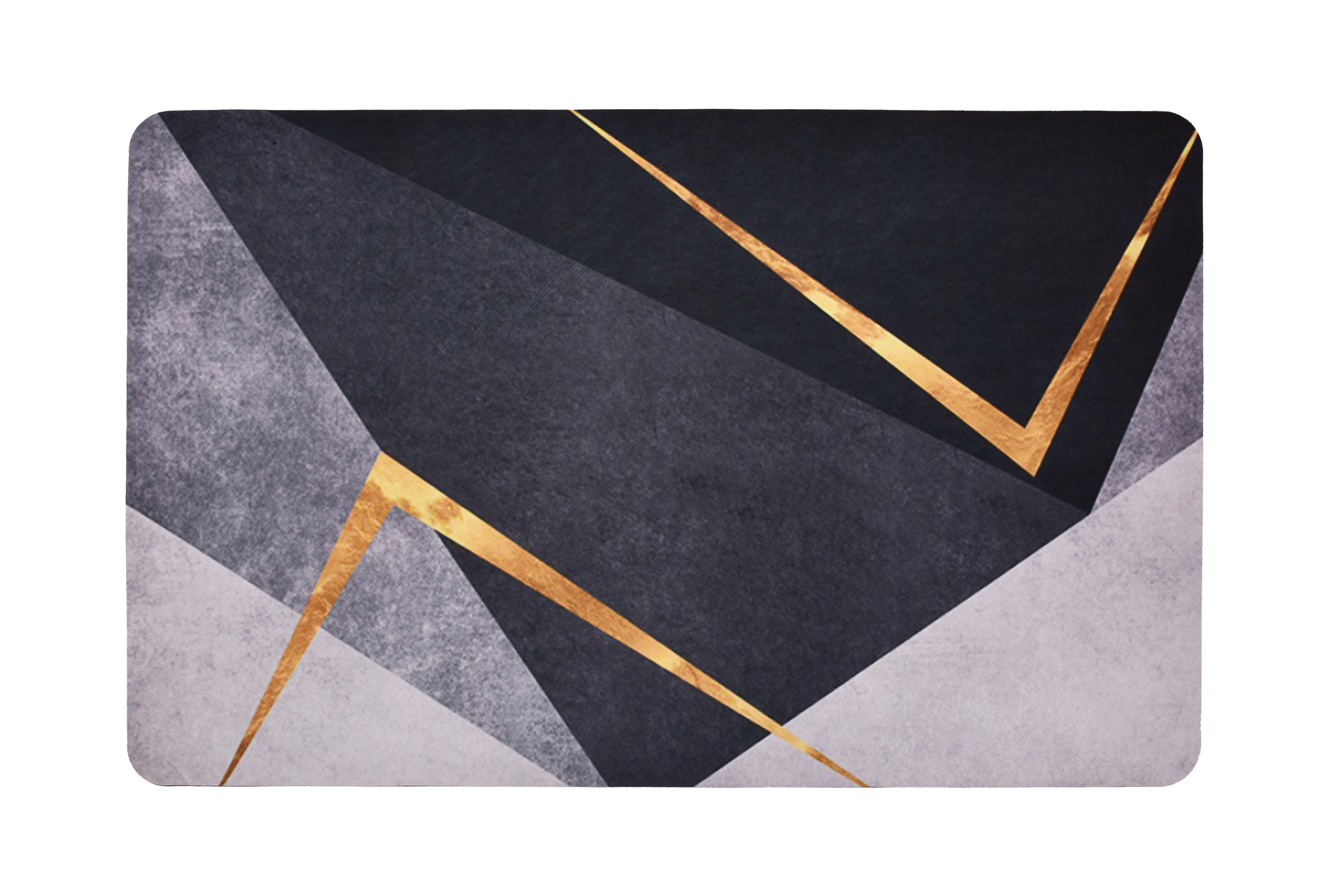 ULTRACHONNY diatomitowy dywanik azienkowy, 50 x 80 cm antracytowo-zoty