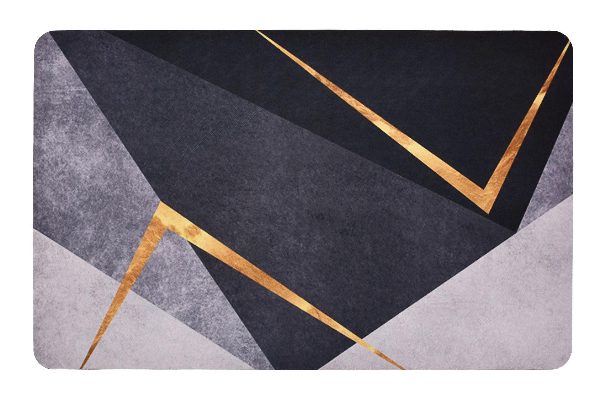ULTRACHONNY diatomitowy dywanik azienkowy, 60 x 90 cm antracytowo-zoty