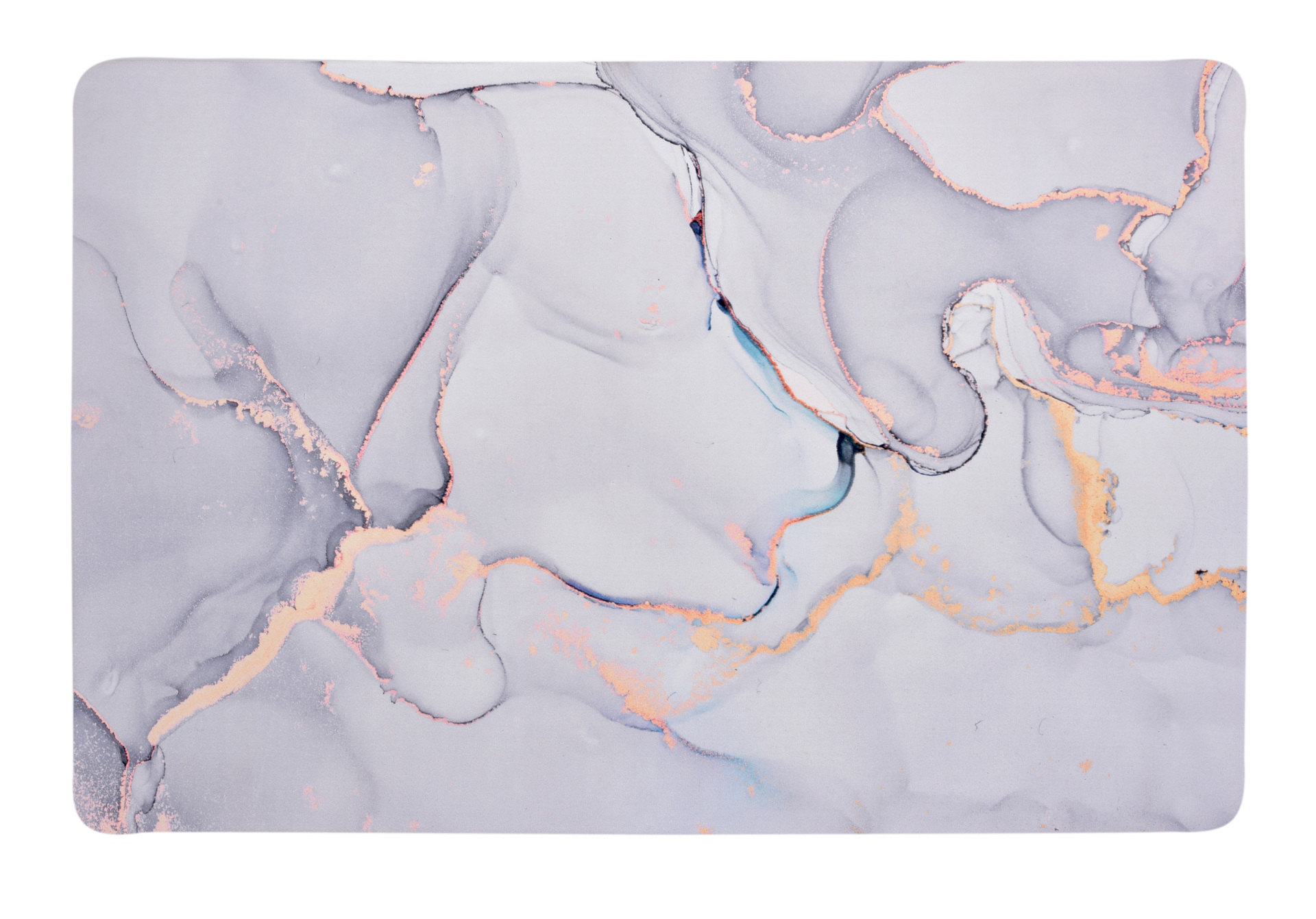 ULTRACHONNY diatomitowy dywanik azienkowy, 60 x 90 cm szaro-zoty marmur