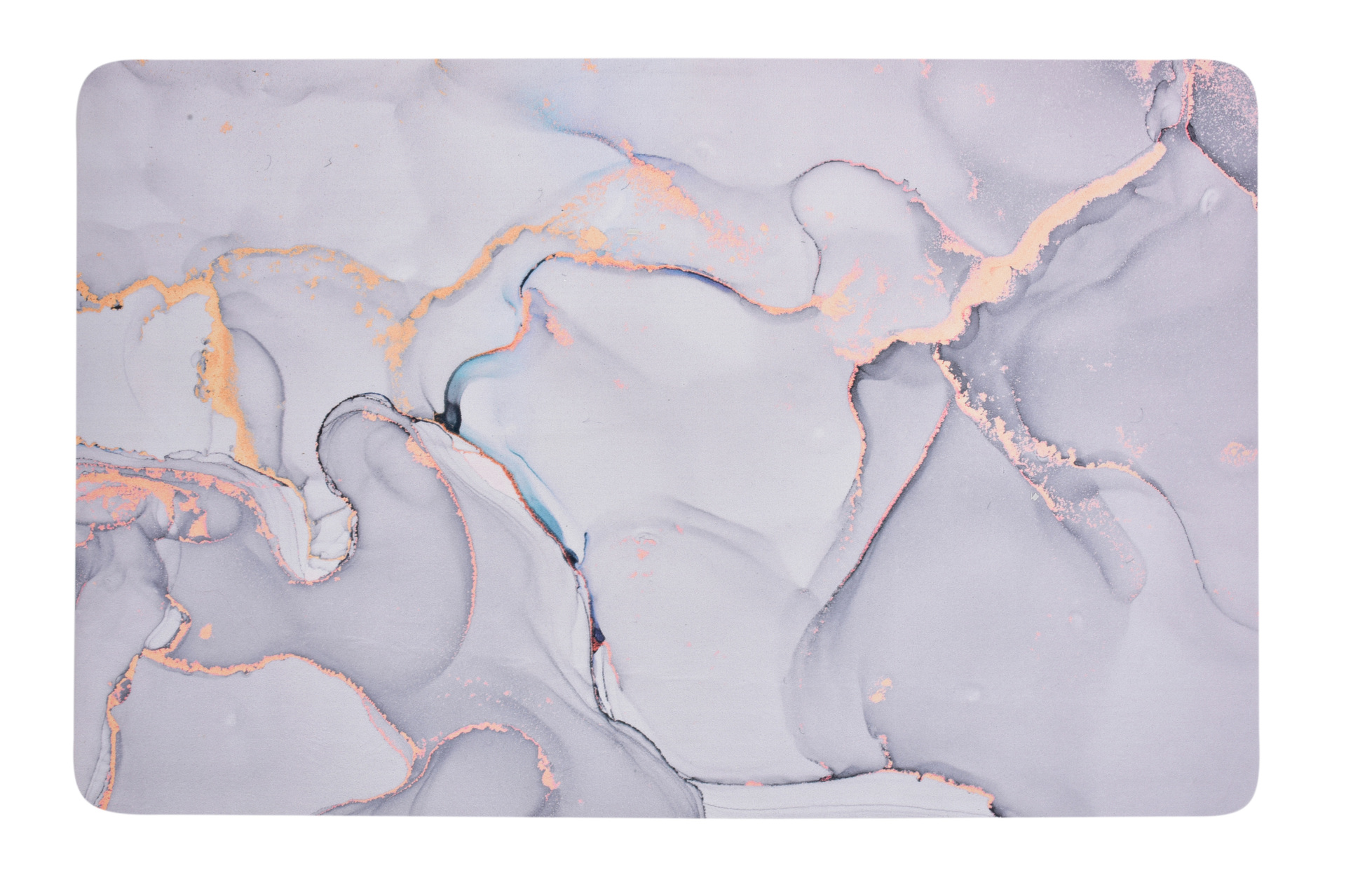 ULTRACHONNY diatomitowy dywanik azienkowy, 50 x 80 cm szaro-zoty marmur
