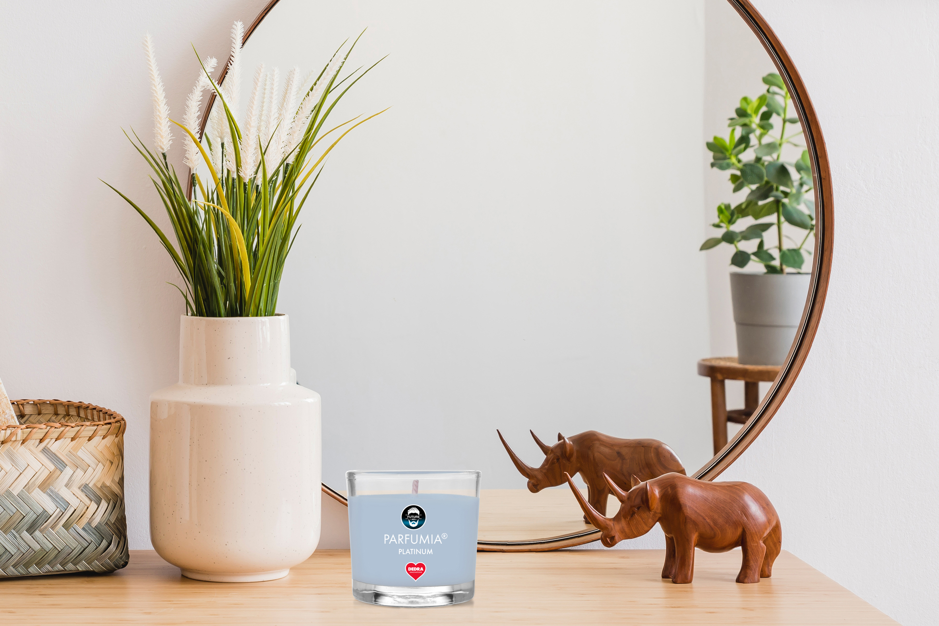 PLATINUM votívna sójová sviečka PARFUMIA®