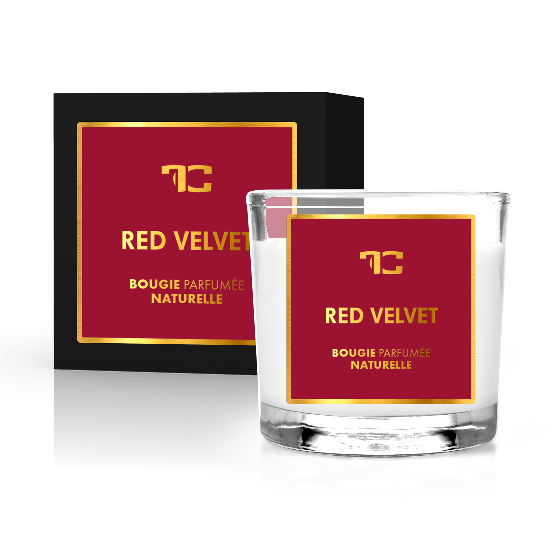 55 ml votivní sójová eko-svíce, Red velvet, Parfumia