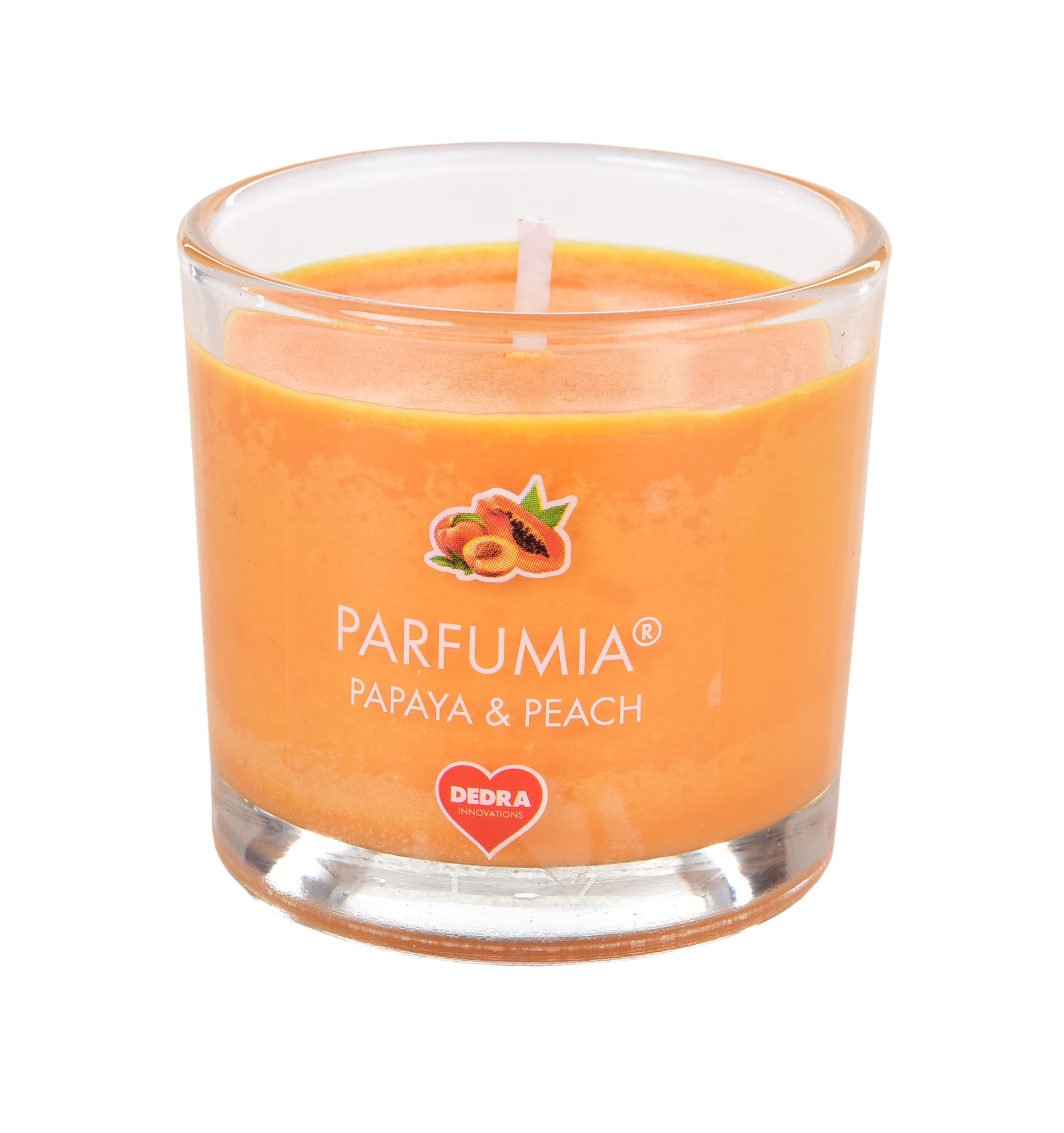 PAPAYA & PEACH  votívna sójová sviečka PARFUMIA®