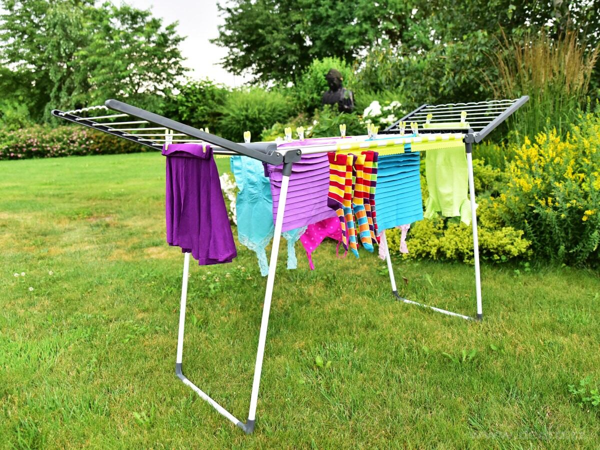 ROBUSTON XXL masívny sušiak so 116 klipmi na drobnú bielizeň