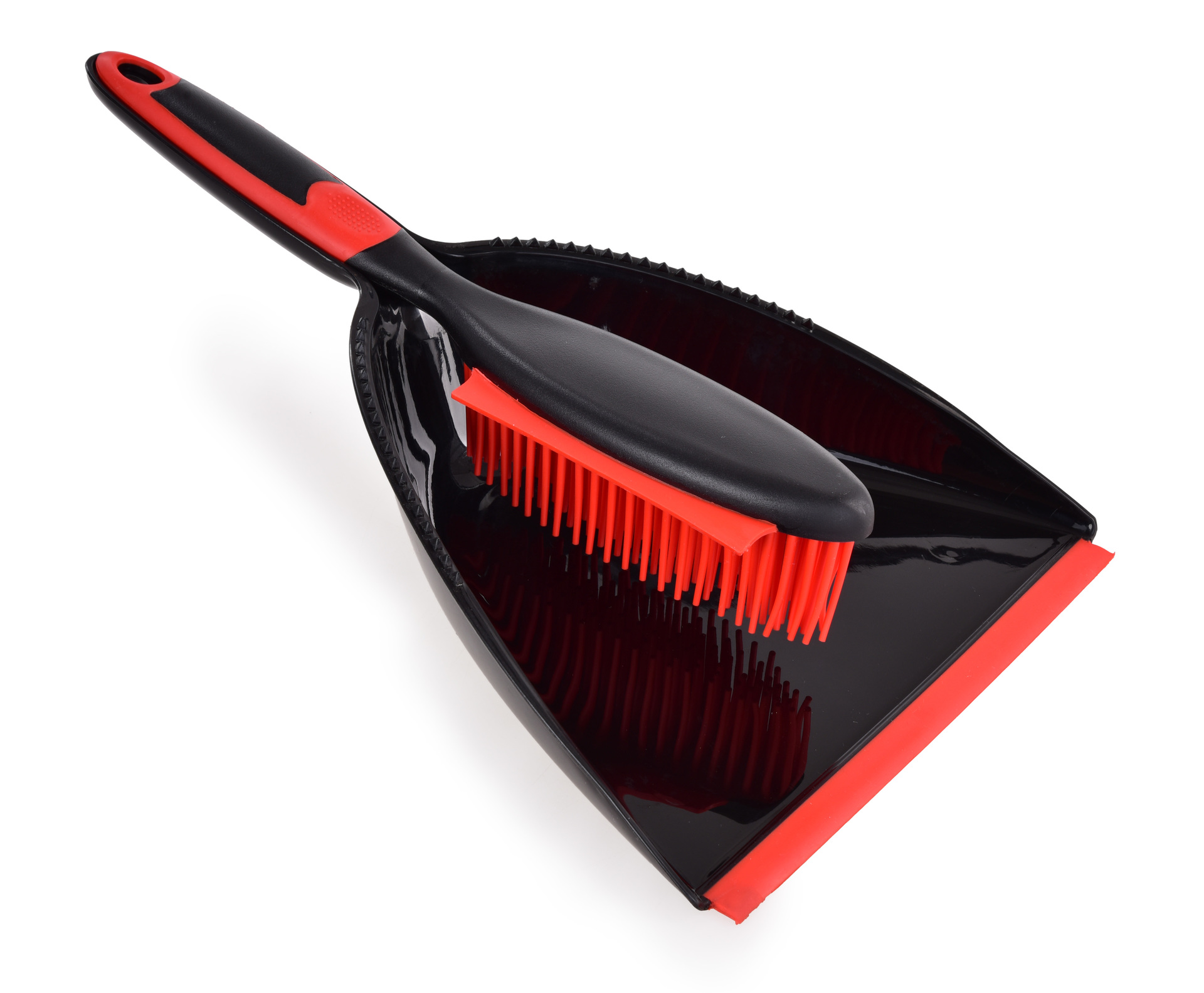 GoEco® metlička a lopatka so silikónovými štetinami