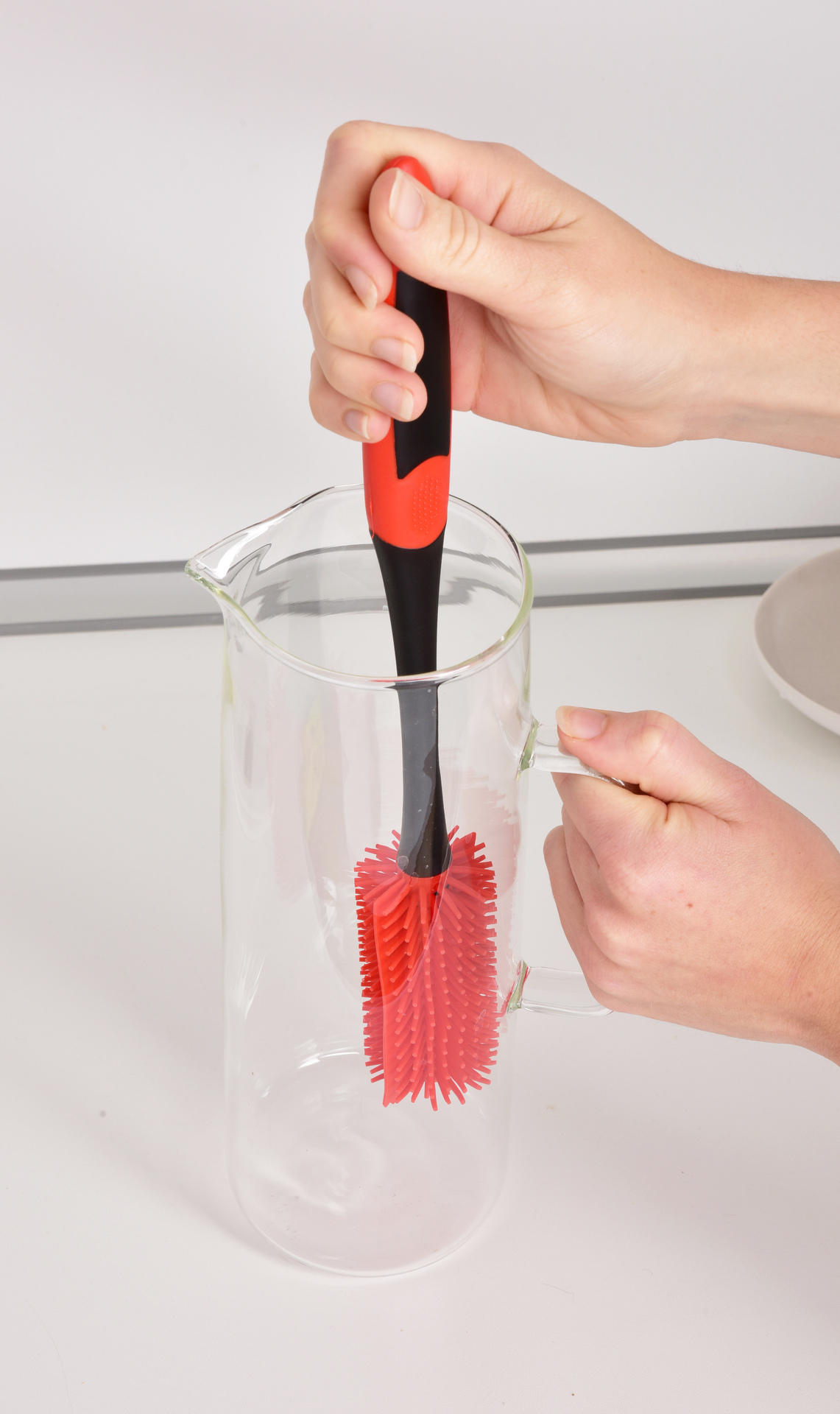 GoEco® doživotná kefa na fľaše a vázy