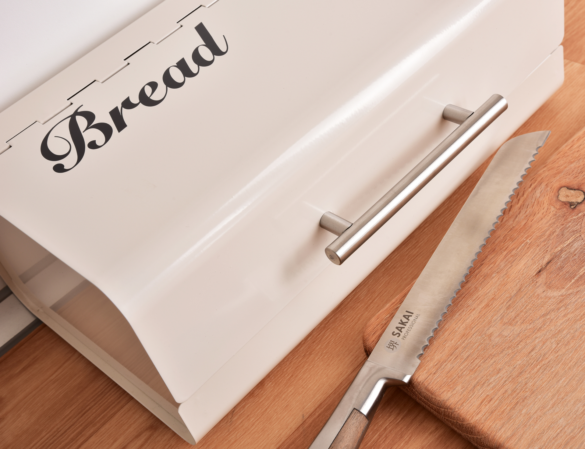 GOURMET kovový chlebník s otváracím vekom