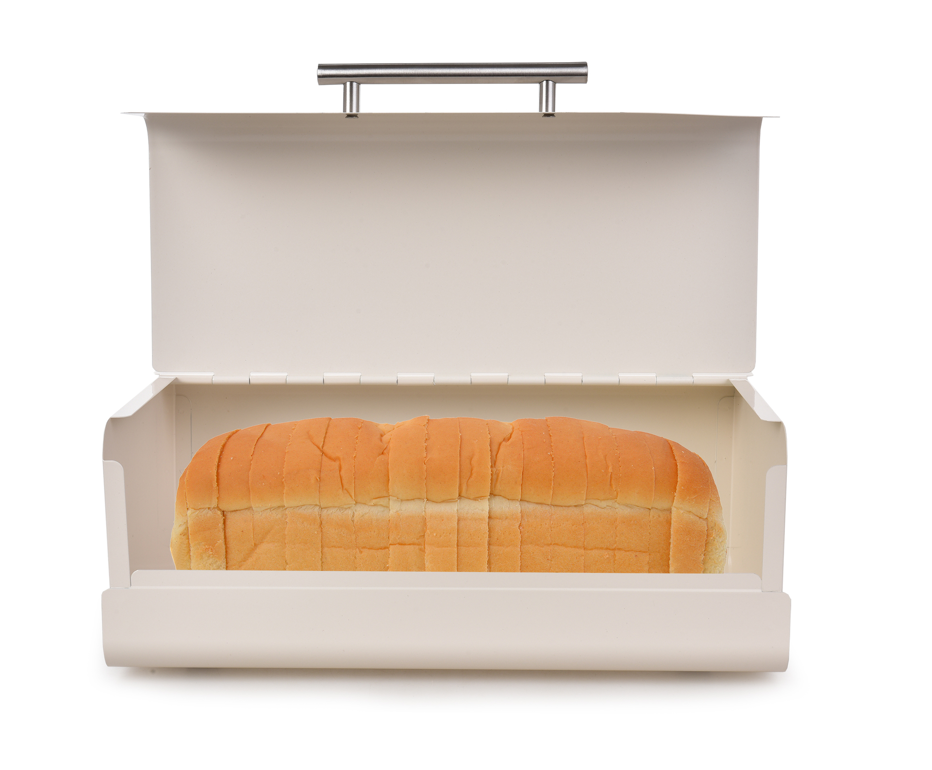 GOURMET kovový chlebník s otváracím vekom