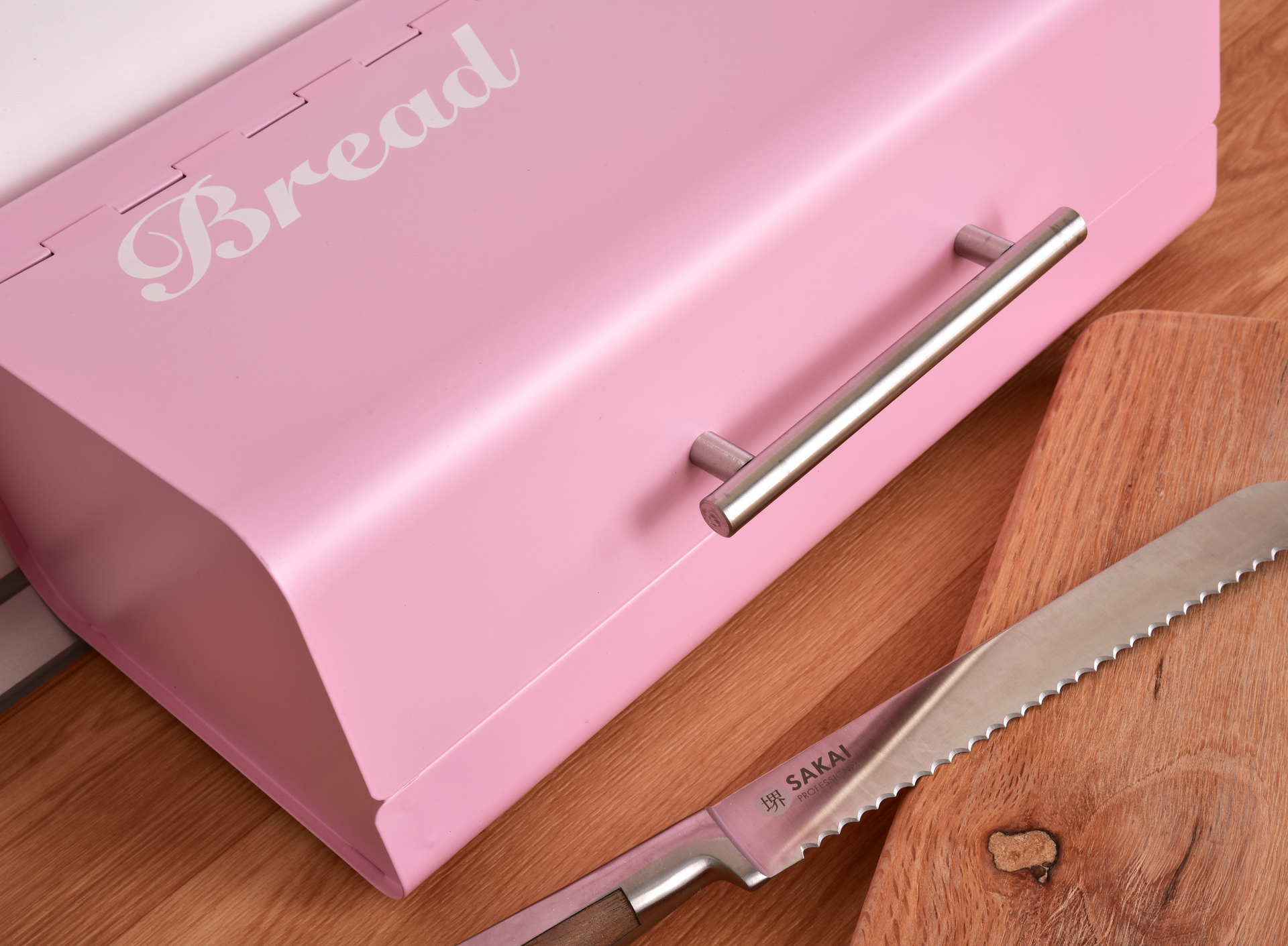 GOURMET kovový chlebník s otváracím vekom