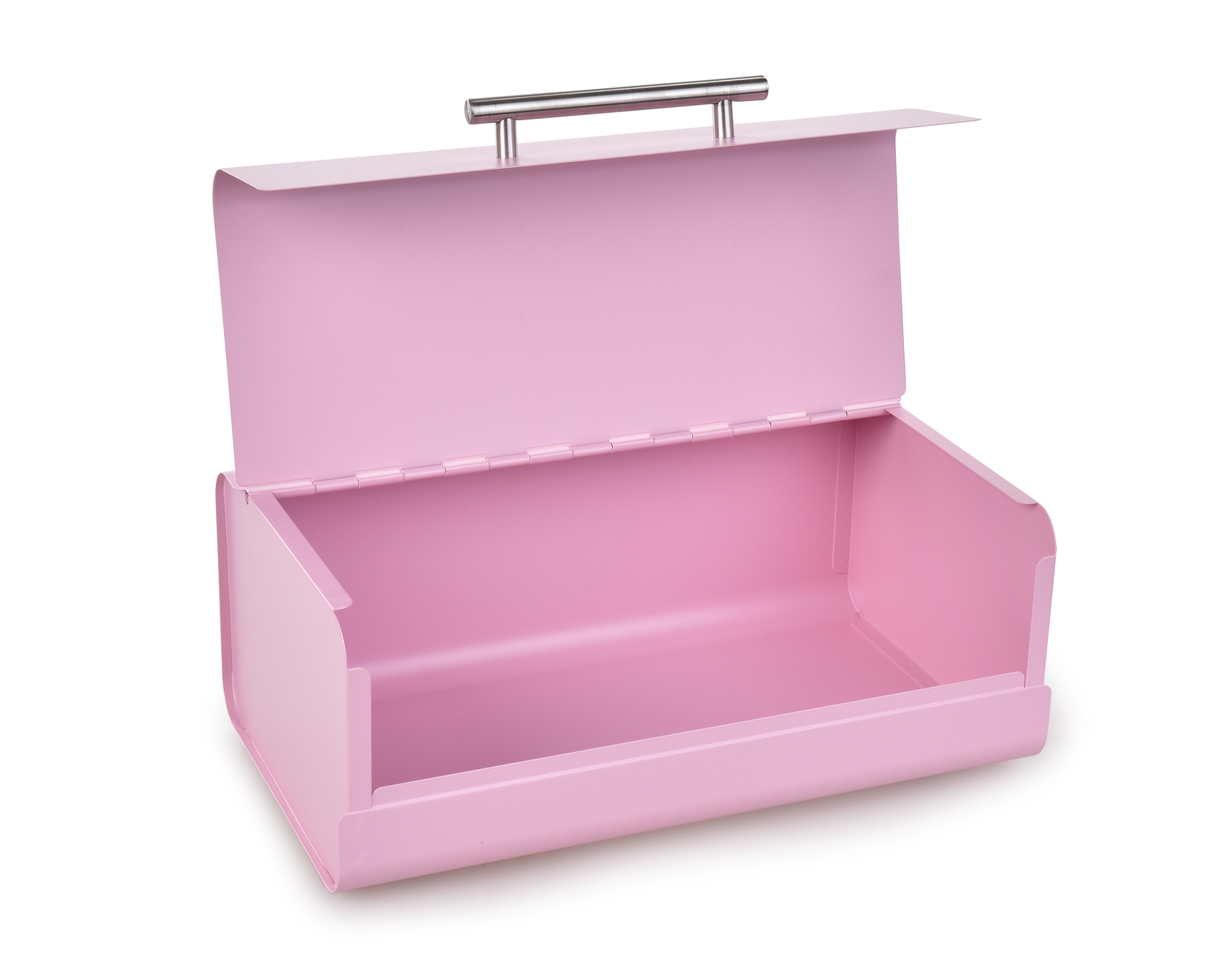 GOURMET kovový chlebník s otváracím vekom